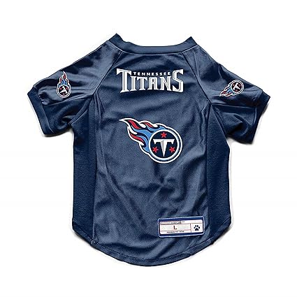 Littlearth NFL Tennessee Titans Pet Stretch Jersey, Small