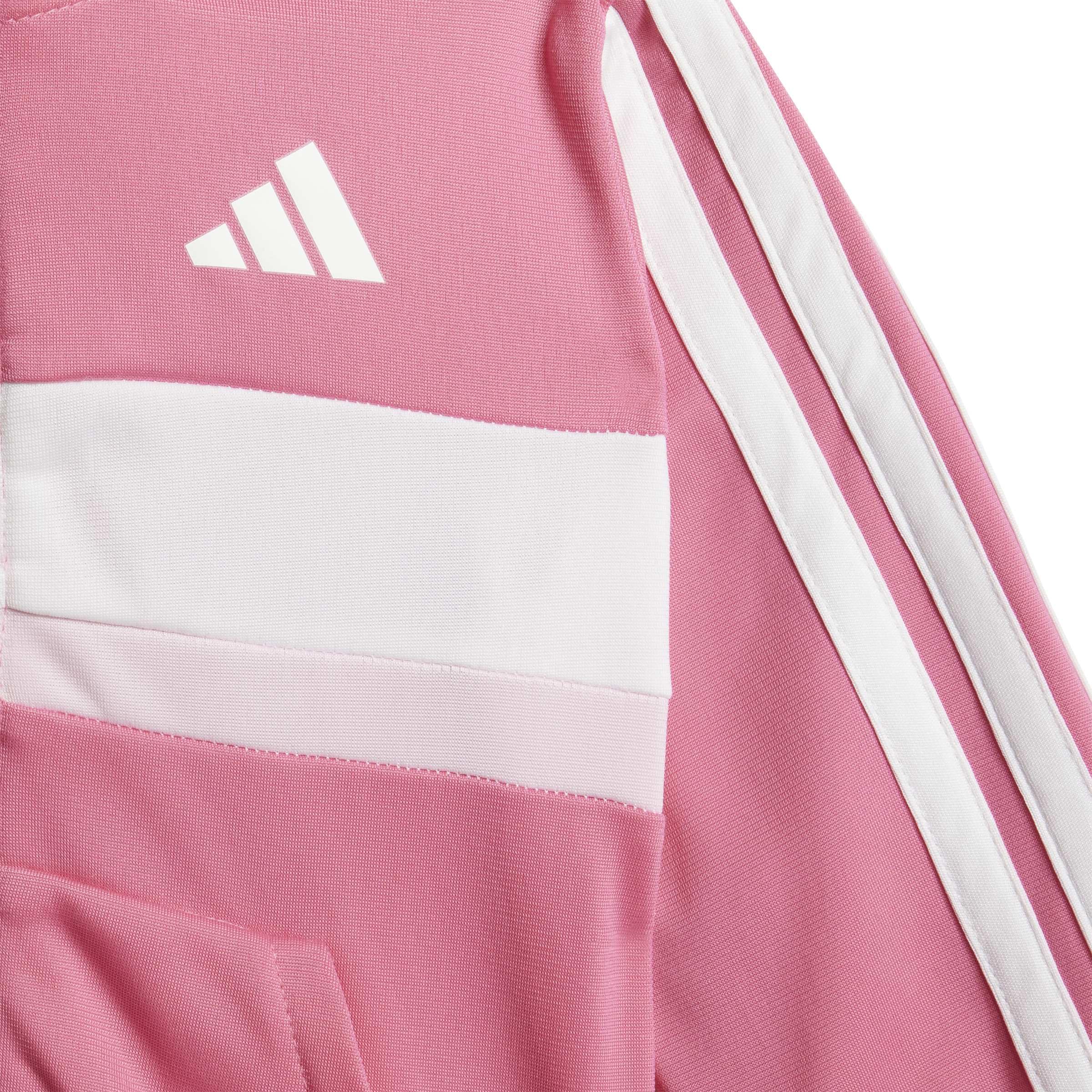 adidas Unisex - Bimbi 0-24 SEASONAL ESSENTIALS TIBERIO 3 STRIPES TRICOT TRACKSUIT