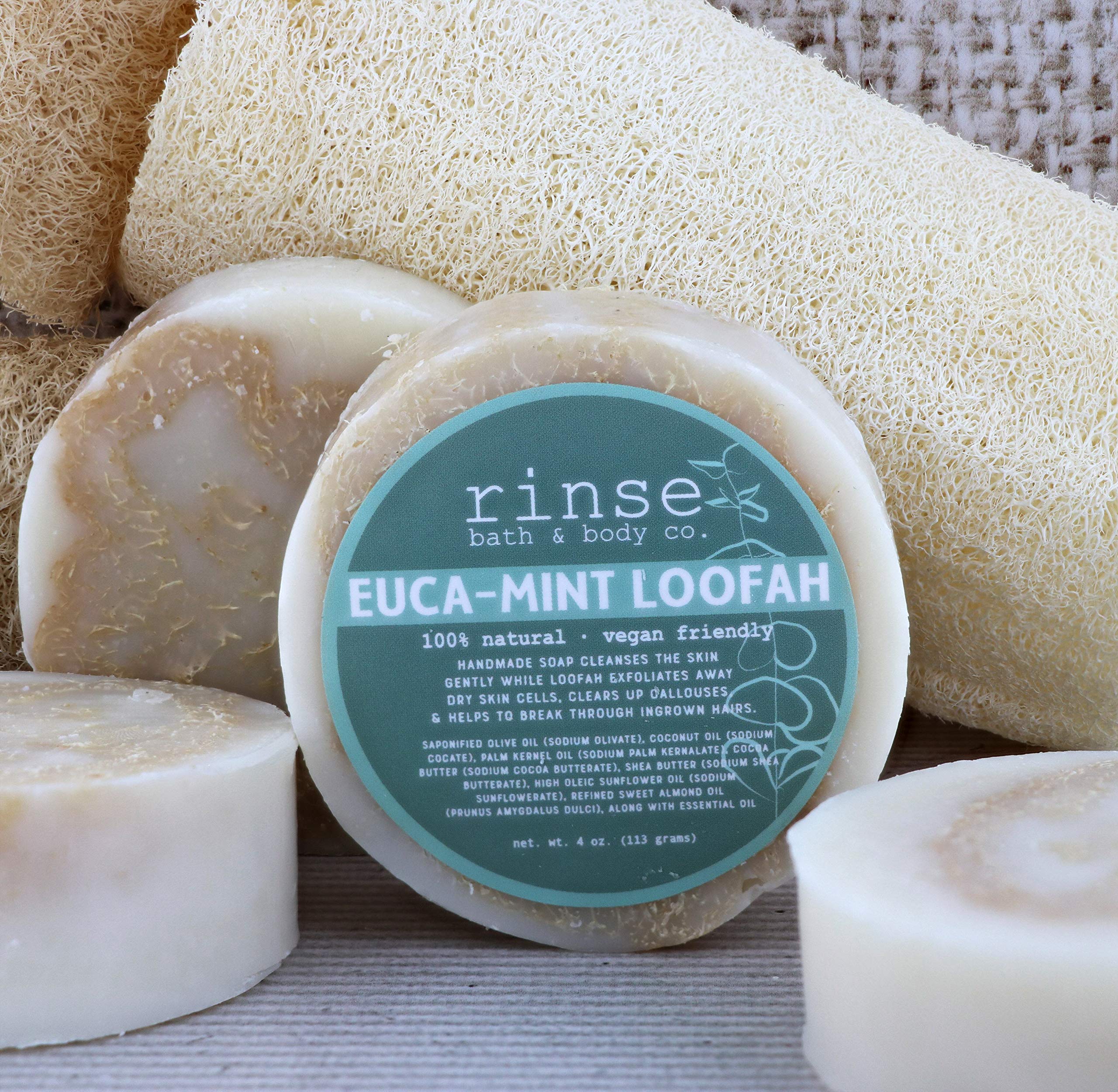 Euca-Mint Loofah Soap Boxed