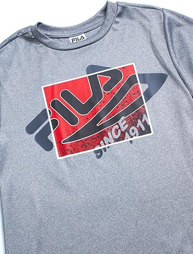 Miniatura 4 de Fila Conjunto deportivo deportivo para niños, sudadera de tricot de 3 piezas, pantalones deportivos, camisa, ropa deportiva para niños (4-16)