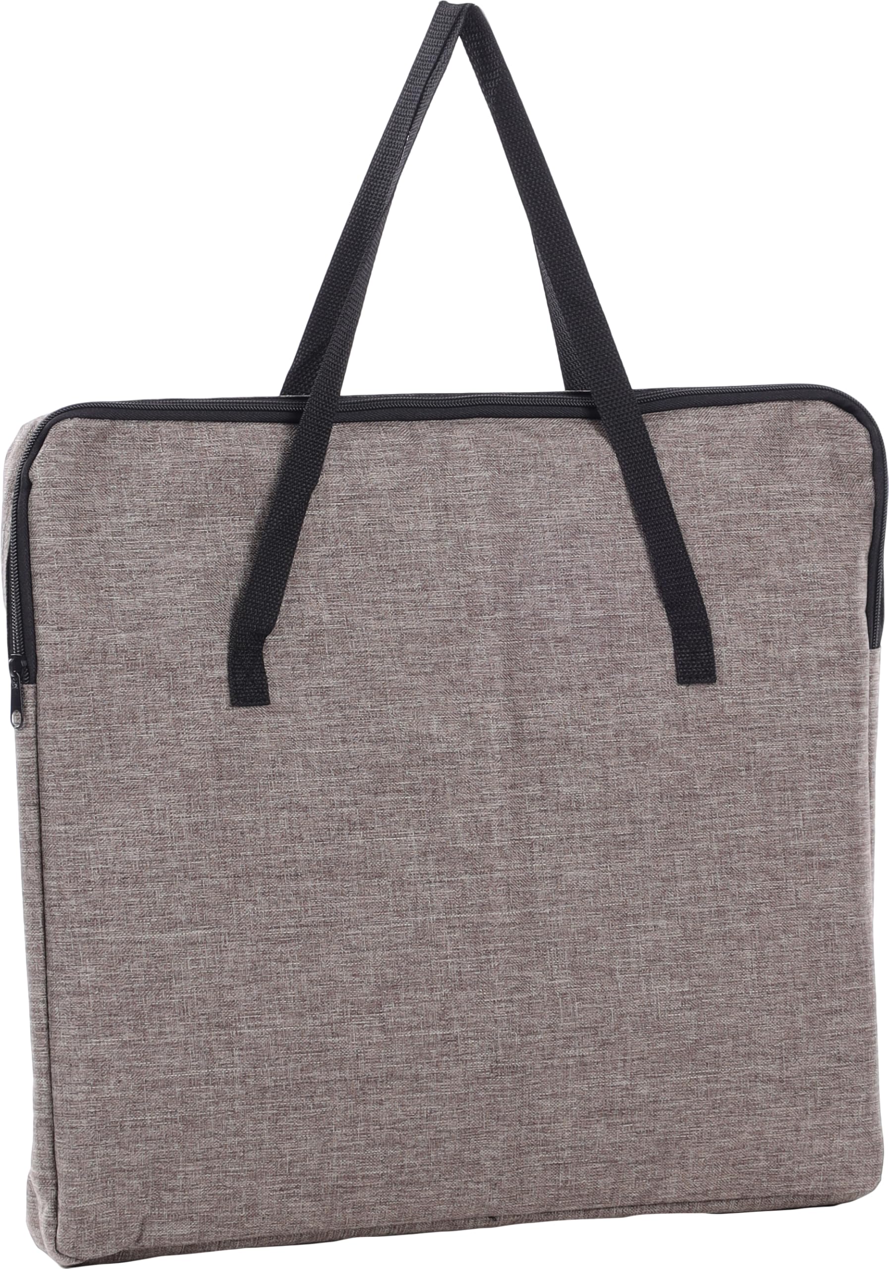 Flamingo Siège Auto pour Chiot Xenophon Taupe - 44x37,5x29,5cm - Cadre renforcé et Pliable avec Boucles pour Ceinture de sécurité - Sangle réglable avec Mousqueton