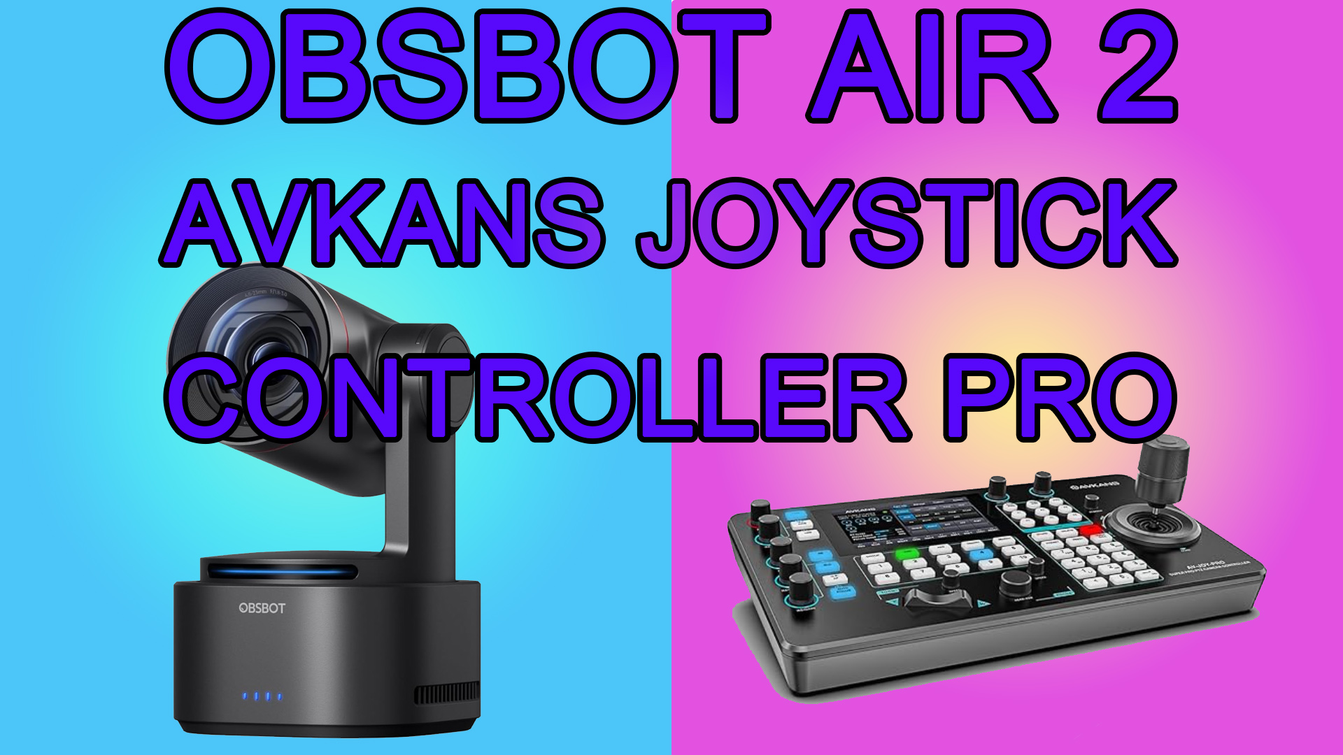 Amazon.com: AVKANS Pro PTZ Camera Joystick Controller with 5-inch
