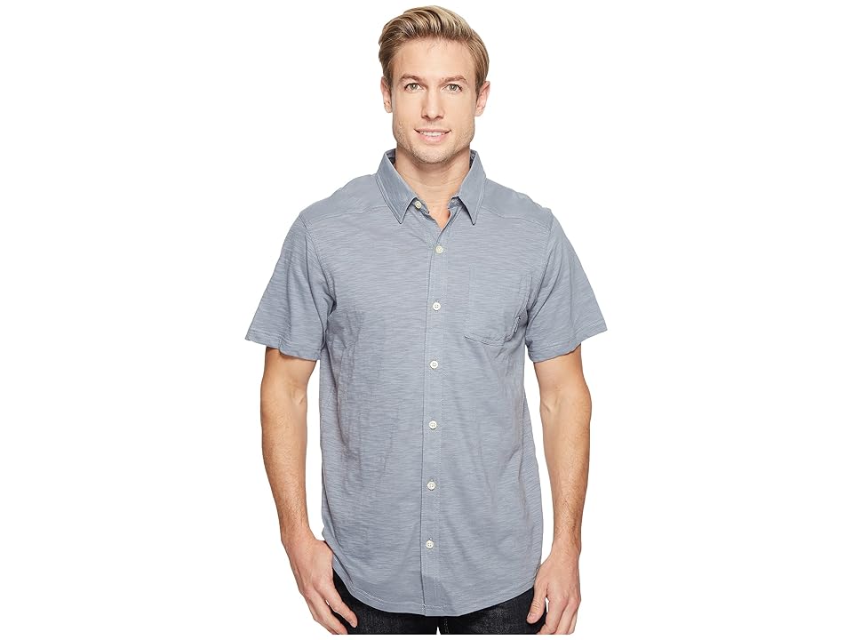 

Columbia Lookout Pointtm Short Sleeve Knit Shirt (Grey Ash) Men's Short Sleeve Button Up