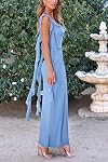 PRETTYGARDEN 2026 Robe d'invité de mariage d'été sans manches Ruffle Formel Cocktail Party Maxi Bodycon Robes pour femme