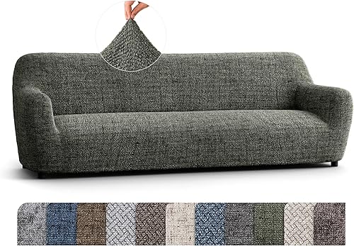 Miniatura 14 de PAULATO BY GA.I.CO. Funda para silla – Funda elástica para sillón – Funda de sillón para mascotas y niños – Fundas suaves para silla – Protector de