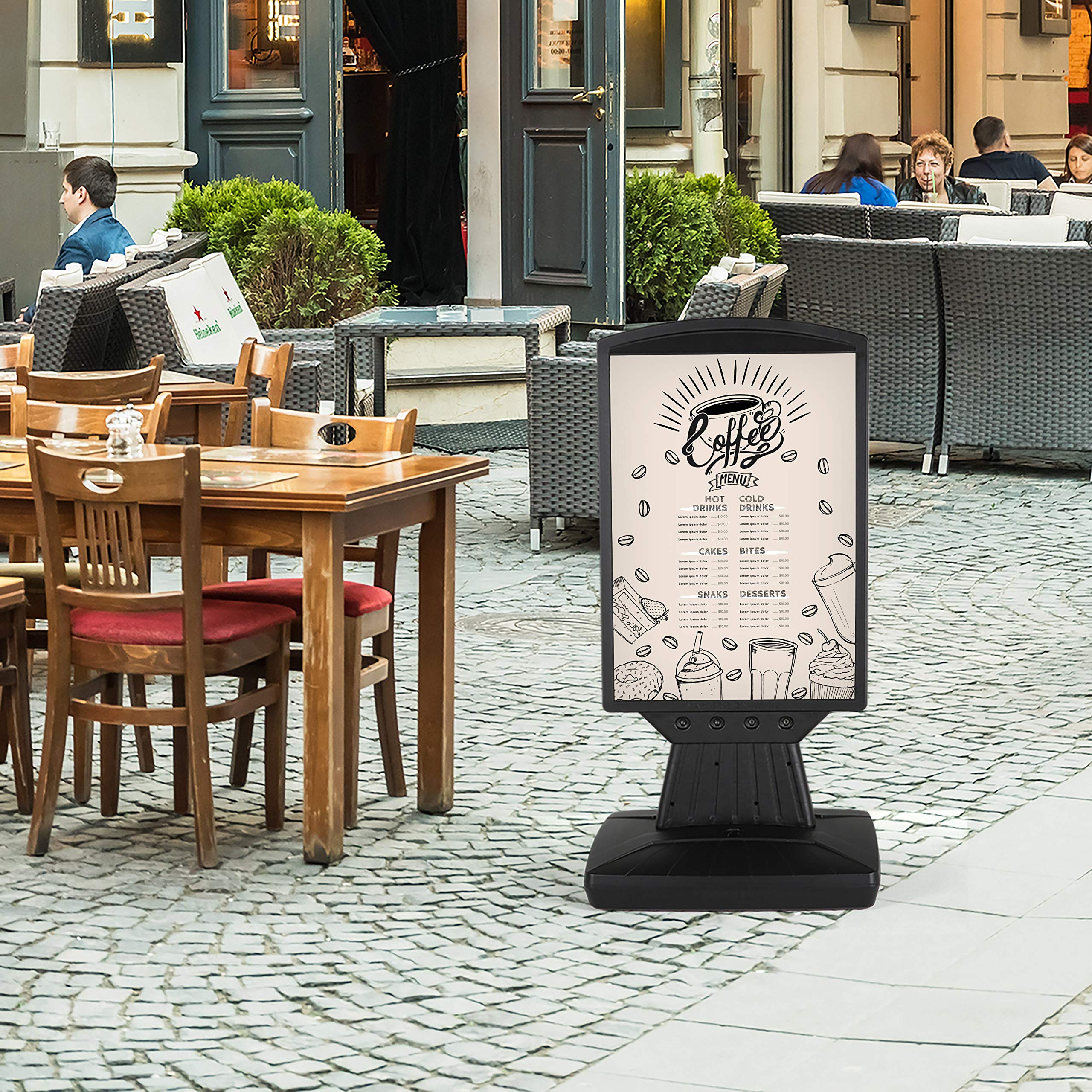 Amazon.com : M&T Displays Master Sign Fix Board, Black 16.54x23.62