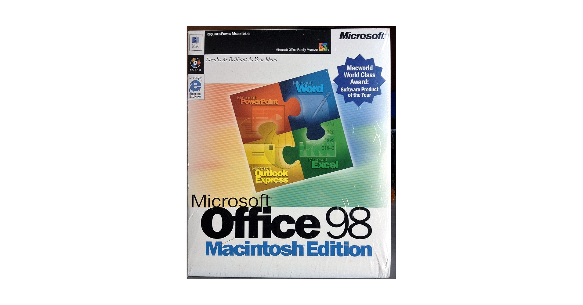 Microsoft Office 98 Macintosh Edition : Amazon.in: Electronics