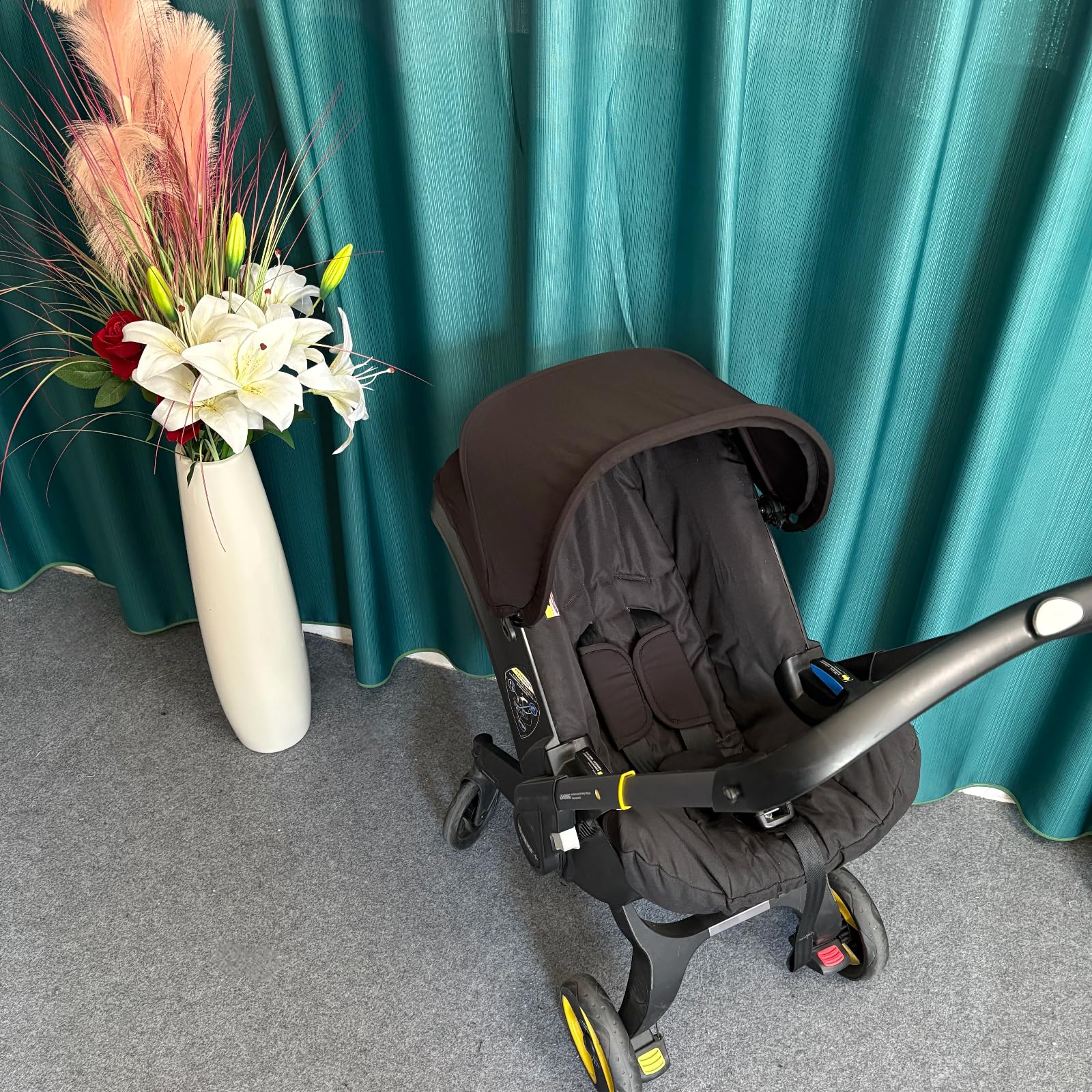 Kompatibel mit Doona Autositzbezug – 3-in-1 Baldachin, Ersatz-Kinderwagen-Zubehör für Babys und Neugeborene