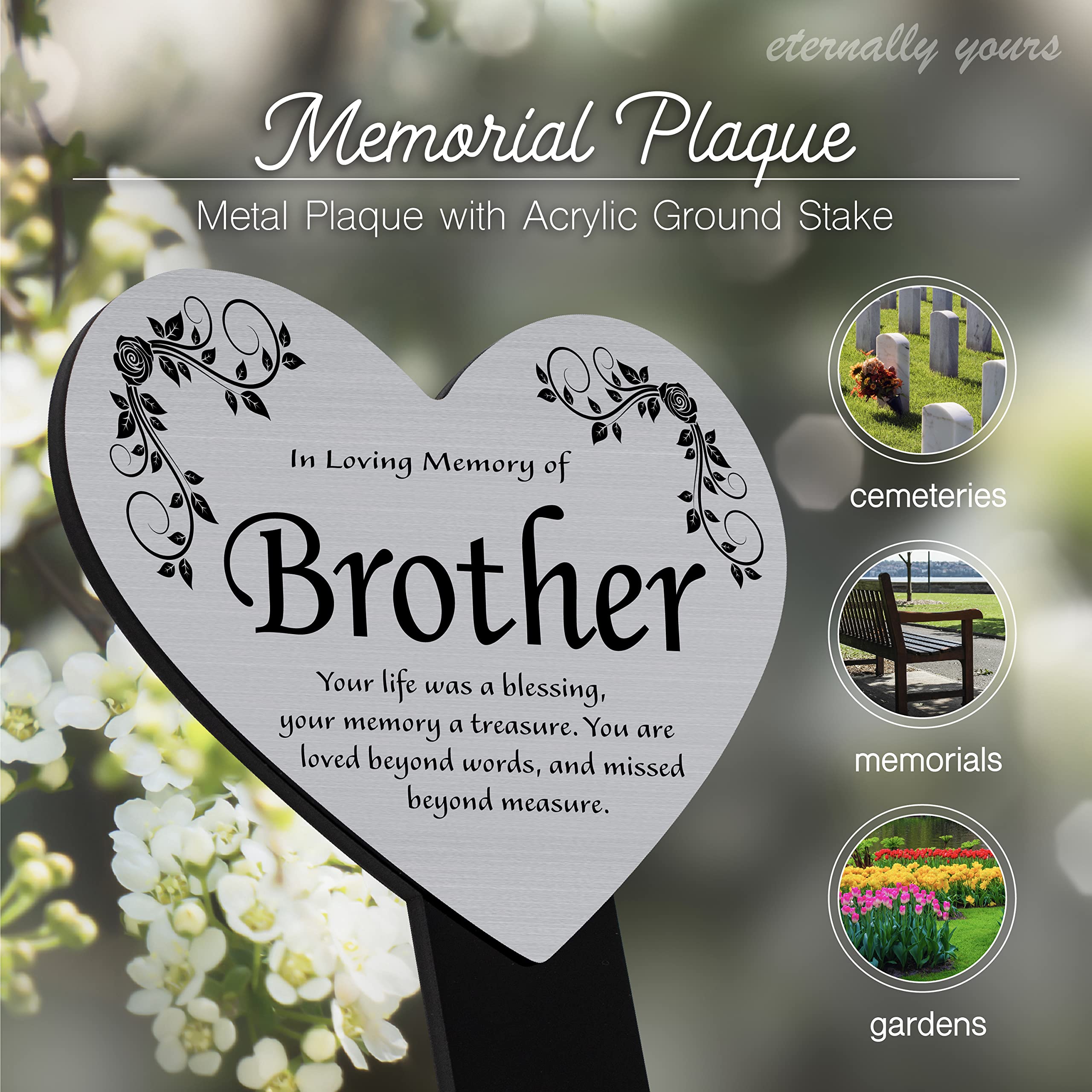 Palo Floral De Lirio Crema Conmemorativo