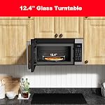Galanz GLOMJA17S2B-10 Micro-ondes à grande échelle, mode économies d'énergie/ECO, 30-second Cuisine express, 9 Programmes de cuisson automatique, 1000W/120Volts, 1.7 Cu.Ft, acier inoxydable