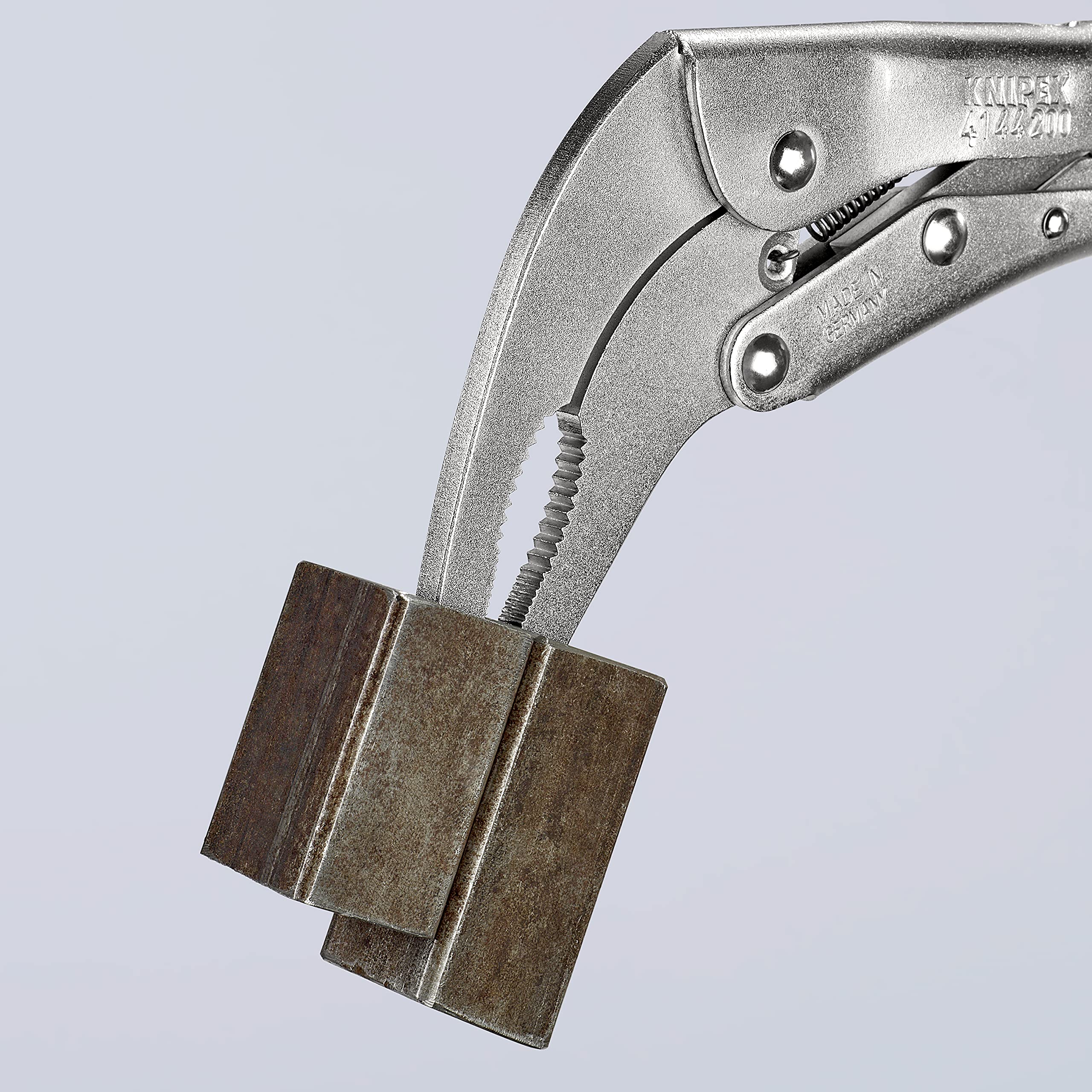 KNIPEX Gripzange verzinkt 200 mm, 41 44 200