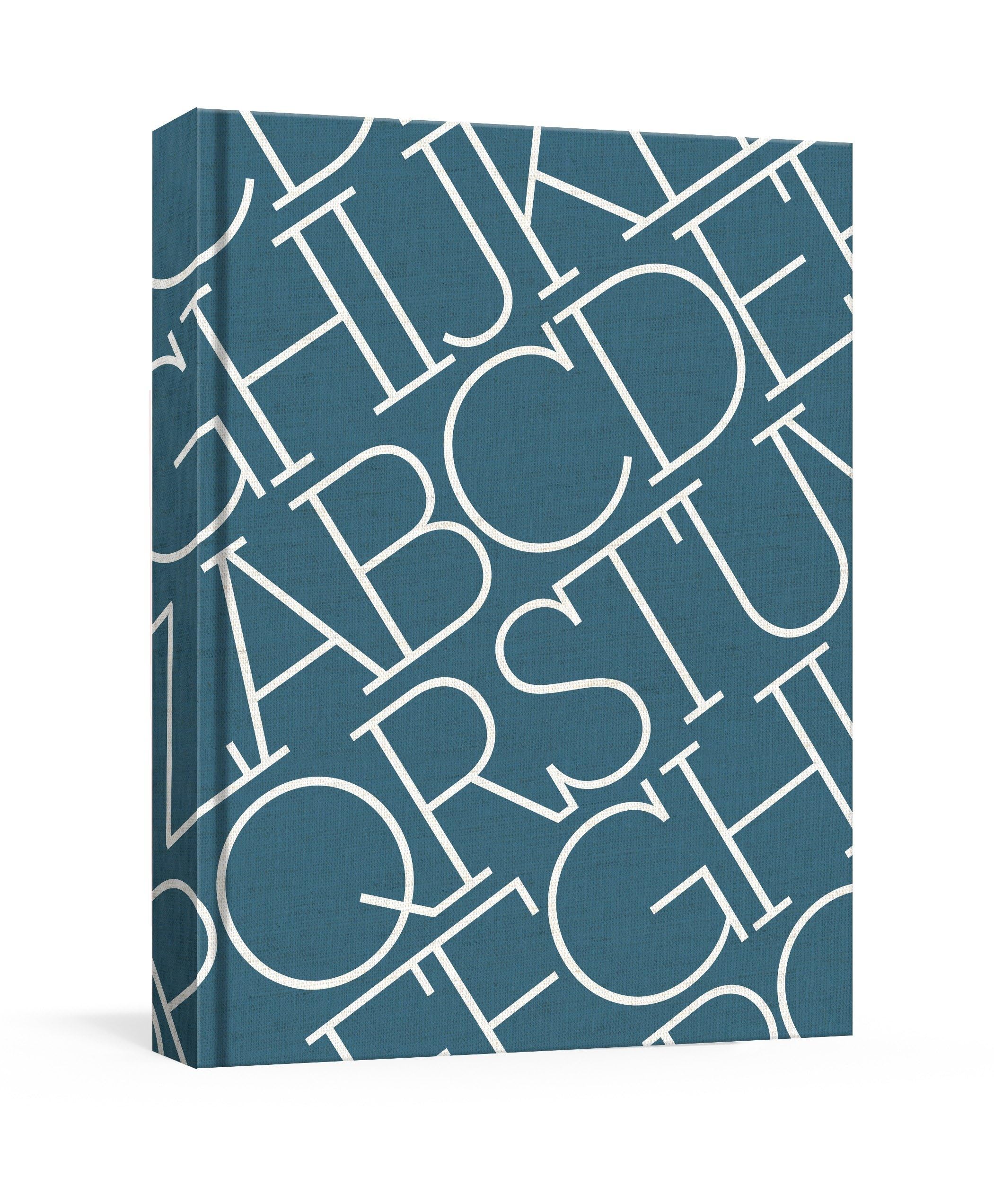 Linen journal House Industries indigo fini l'encre qui bave sur vos carnets