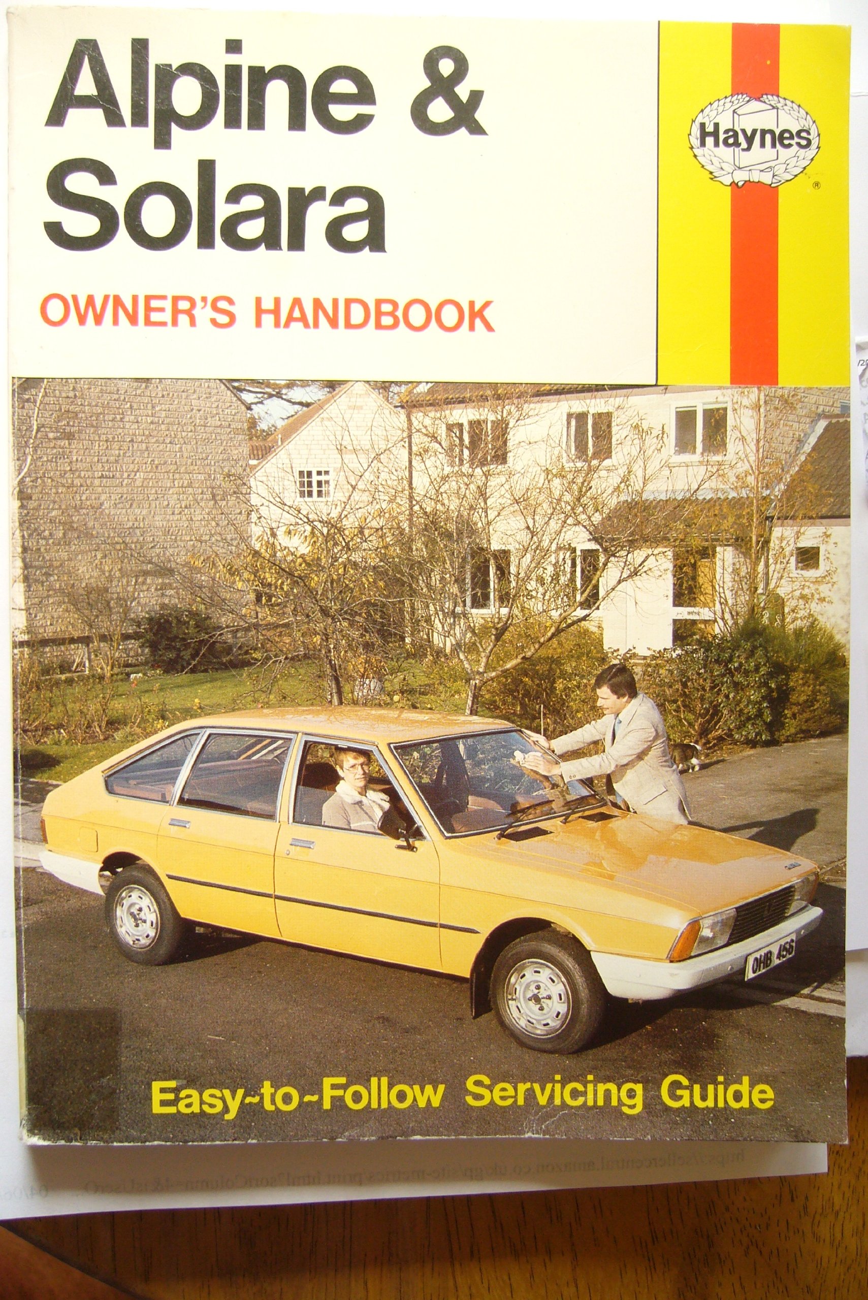 Buy Alpine and Solara Owner's Handbook/Servicing Guide — BookShops.in
