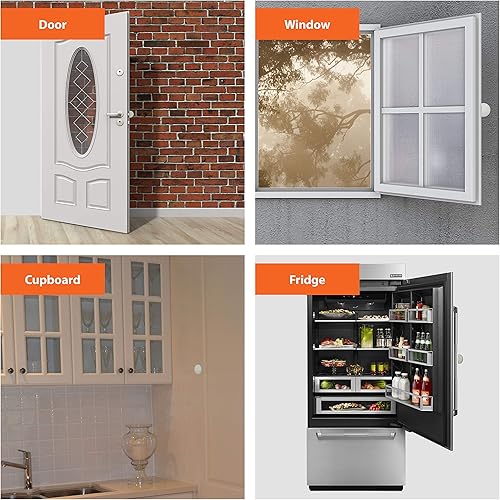 Miniatura 4 de Juego de 12 calcomanías autoadhesivas para parachoques de puerta de alta calidad, fuerte adherencia, protector de pared, tope de perilla de puerta