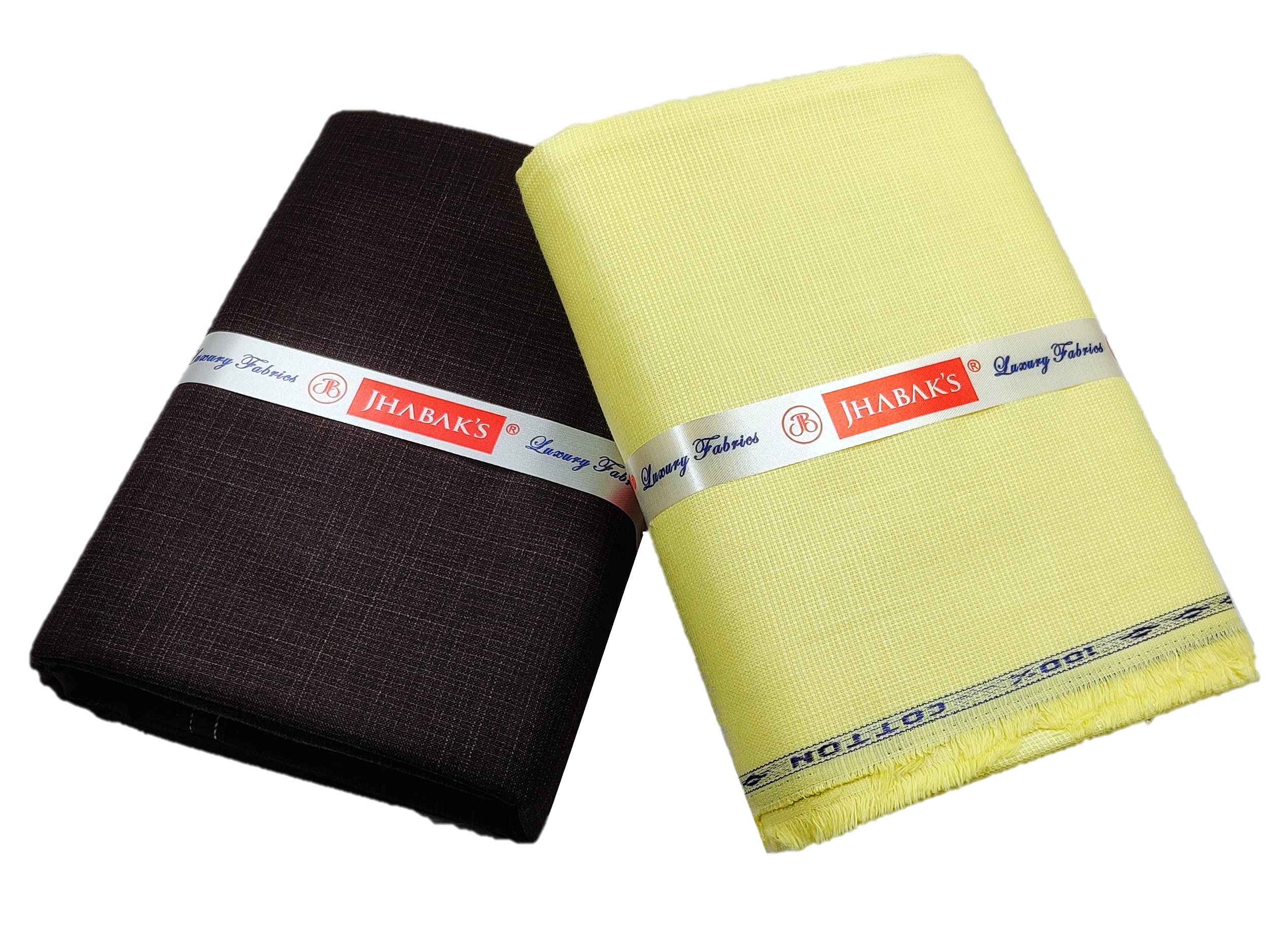 Premium Unstitched Shirt and Trouser Fabric Combo Set - Pure Cotton Linen Blend Material - 2.25 Meter Shirt Cloth - 1.20 Meter Pant Piece-image-16