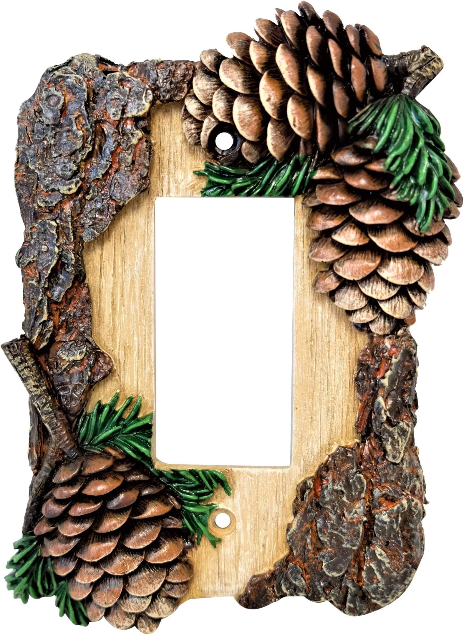 Top Brass Home Decor Bear Themed Electrical Cover Plate - Single ...