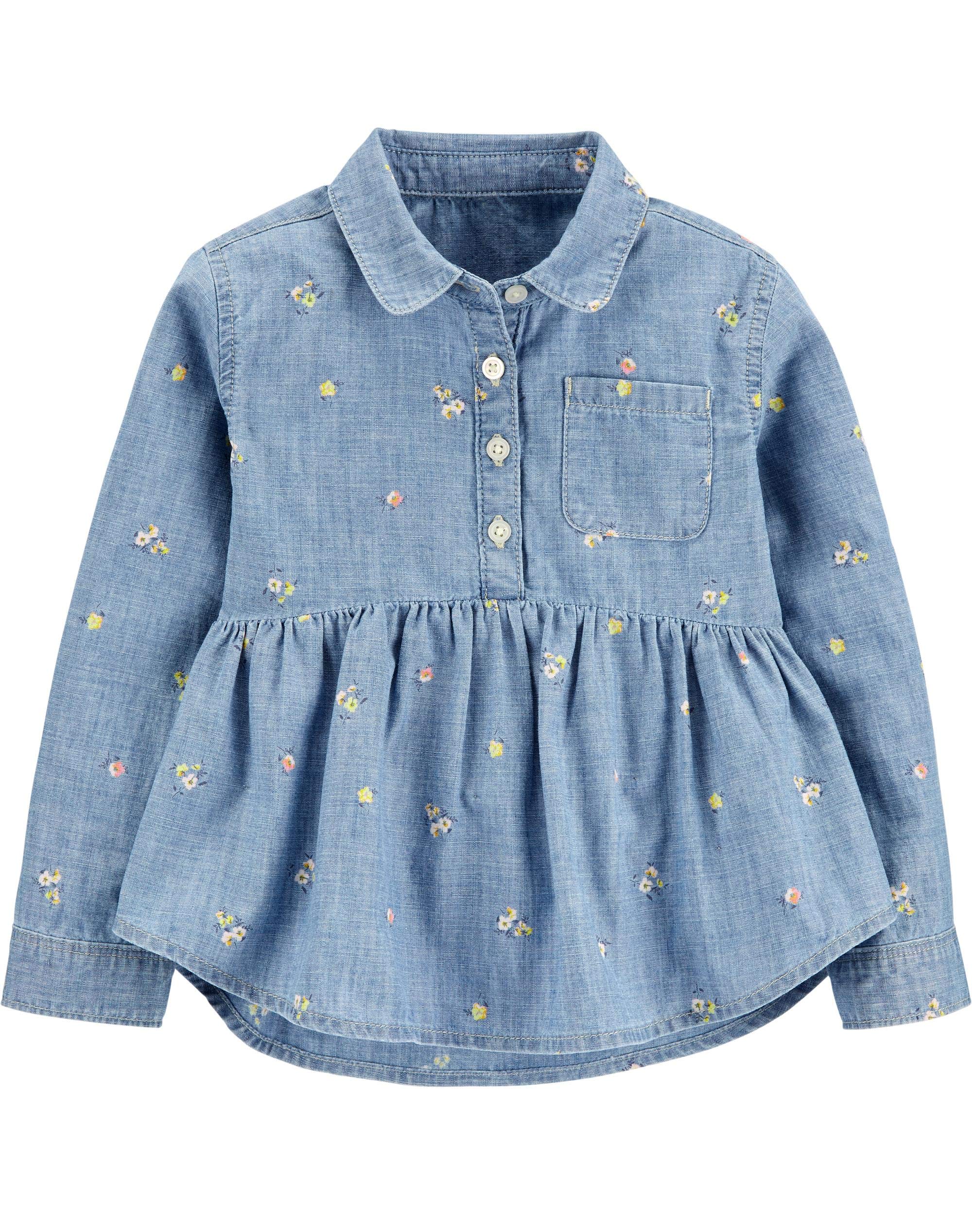 OshKosh B'Gosh Bluzka Dziewczynki Toddler Girls' Woven Top