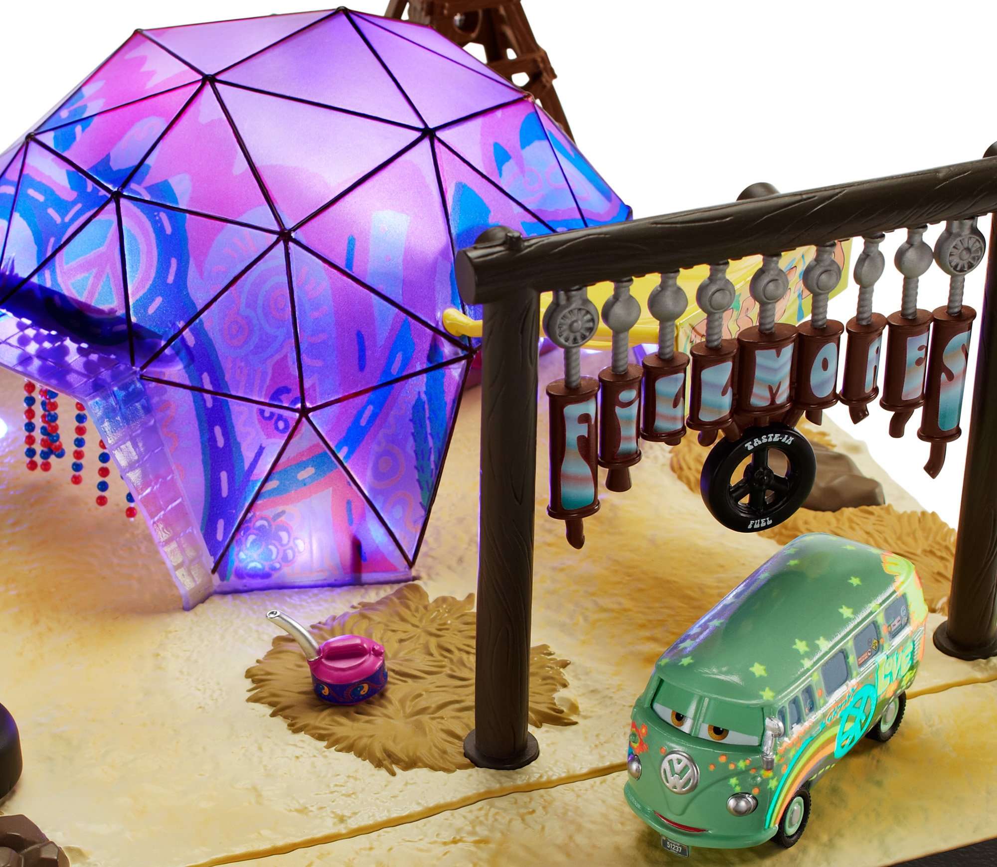 Disney Pixar Cars Precision Series Fillmore's Taste-in : Amazon.sg