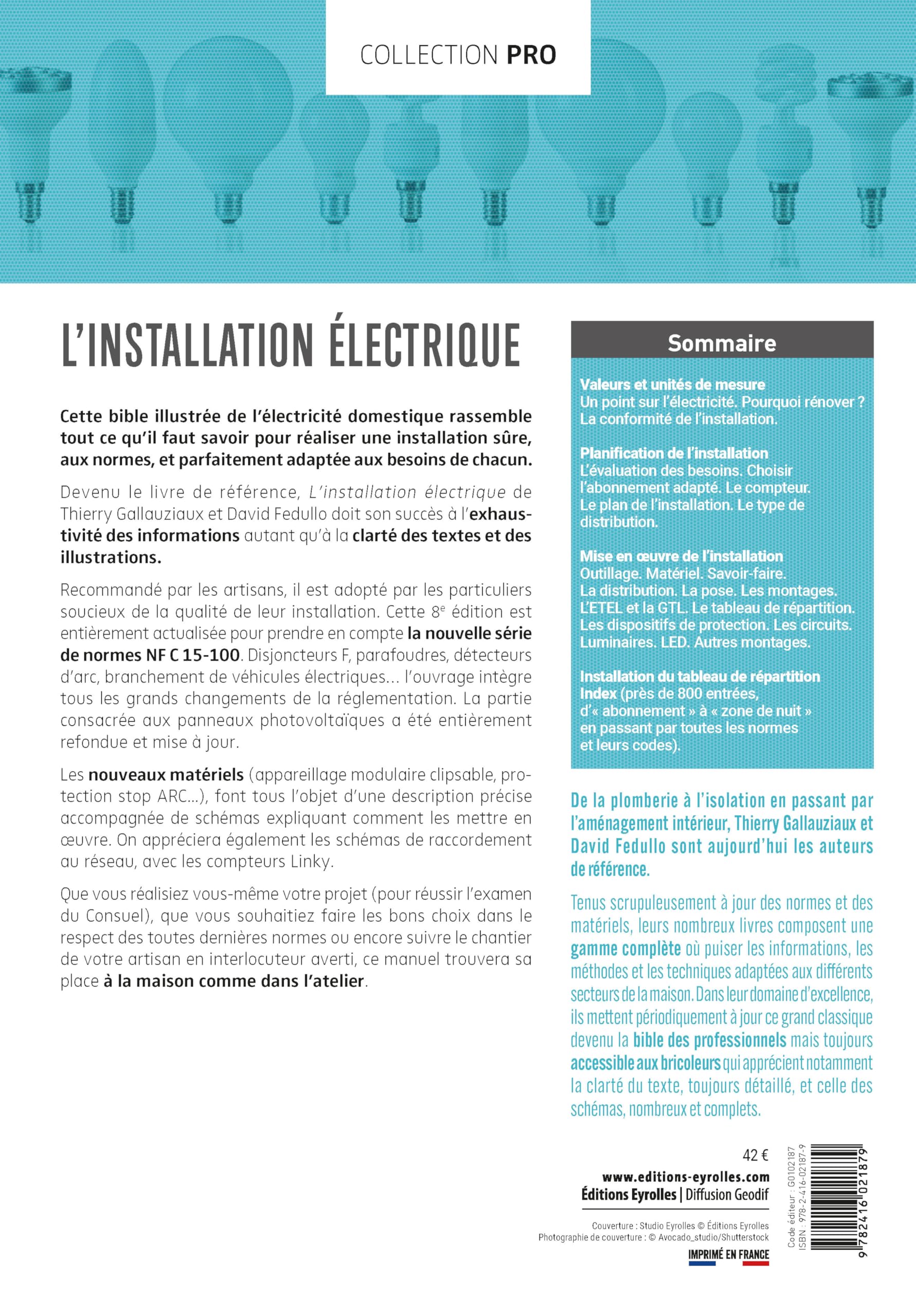 L'installation électrique