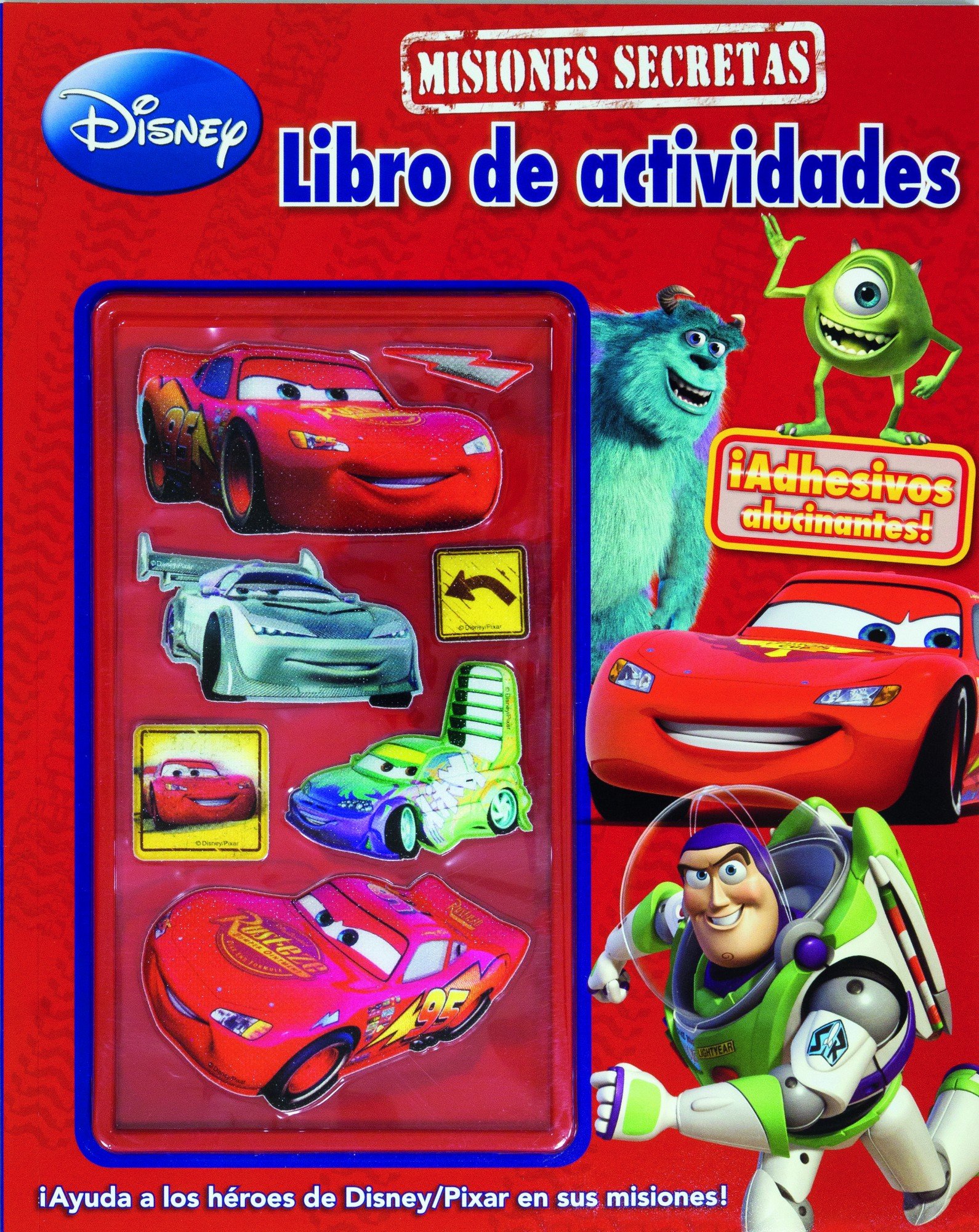 Pixar. Misiones secretas: Libro de actividades (Disney-Pixar)