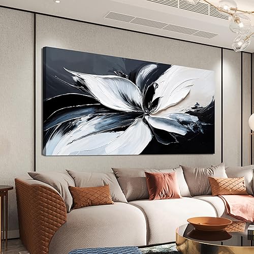 Miniatura 13 de Lienzo decorativo para pared, moderno, negro, impresiones artísticas de pared grandes y doradas, obras de arte para decoración de pared, cuadros