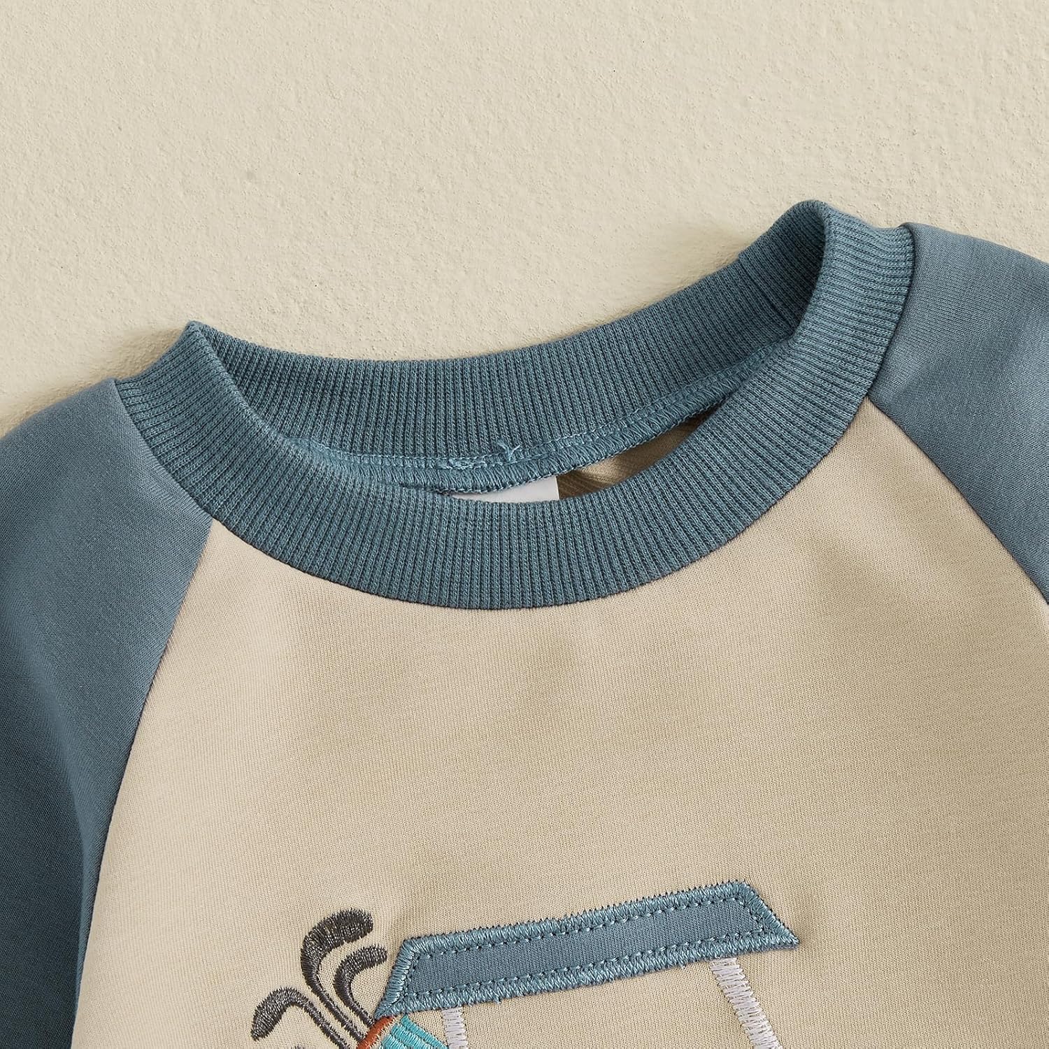 Newborn Baby Boy Golf Outfits Golf Cart Embroidery Long Sleeve Round Neck Jumpsuit Infant Fall Photoshoot Clothes - Image 4