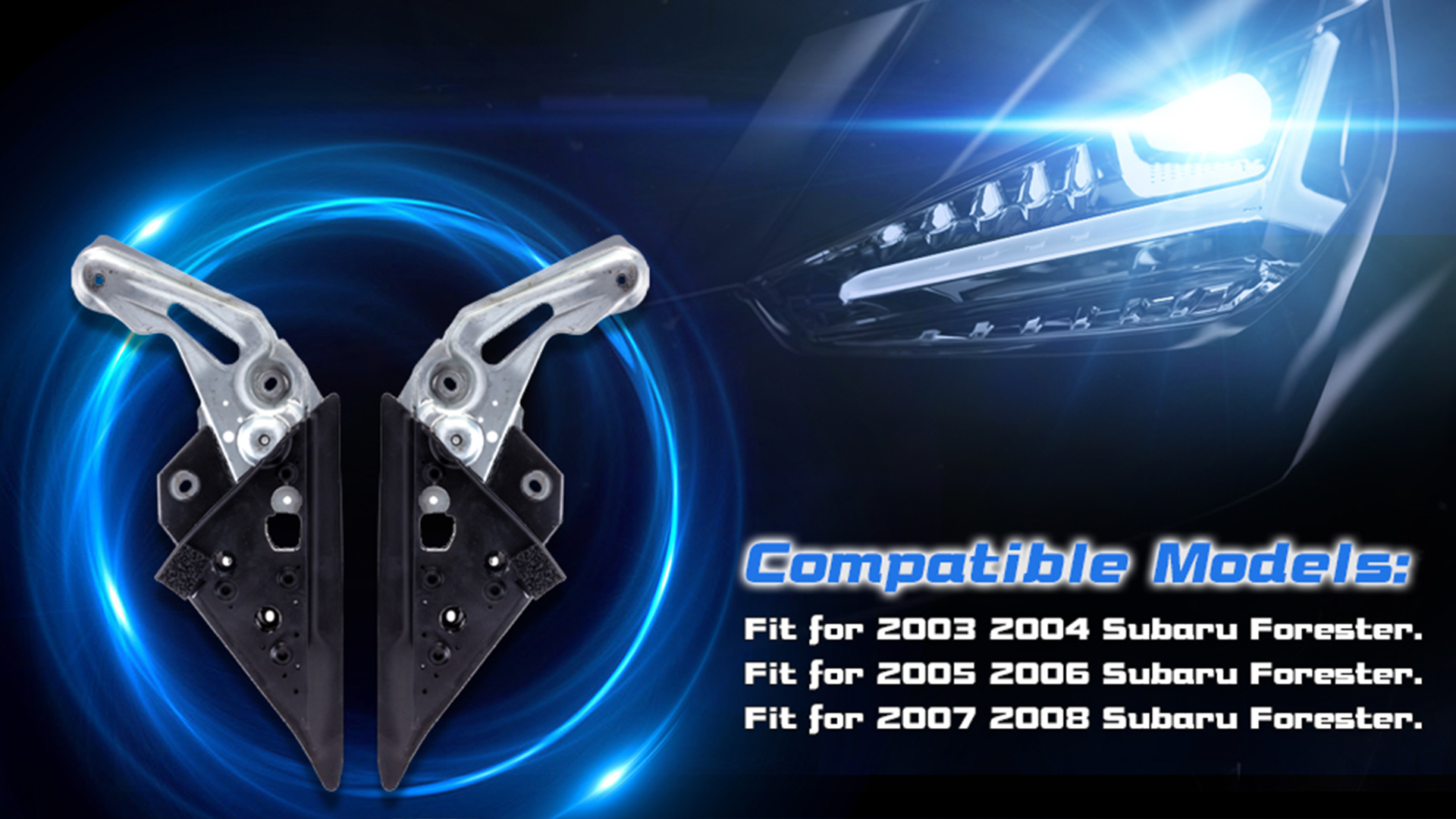 Amazon.com: VODCACA 2PCS Left & Right Front Door Gusset Assembly