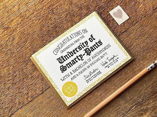 Miniatura 4 de Noteworthy Tarjeta de felicitación de felicitaciones Smarty-Pants