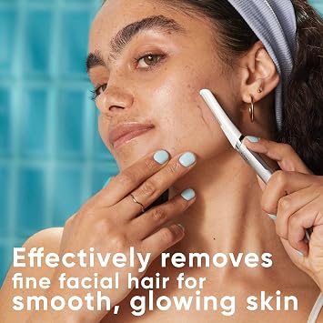 Gillette Venus Dermaplaning Tool Set, 5 Blade Spares, Peeling Face Razors for Women, Eyebrow Razor, Face Razor for Women, Face Razor, Face Razor, Dermaplane Shave for Women's Face