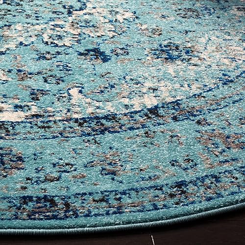 Miniatura 3 de Safavieh Evoke (Colección EVK220B) - Alfombra oriental vintage gris y dorada