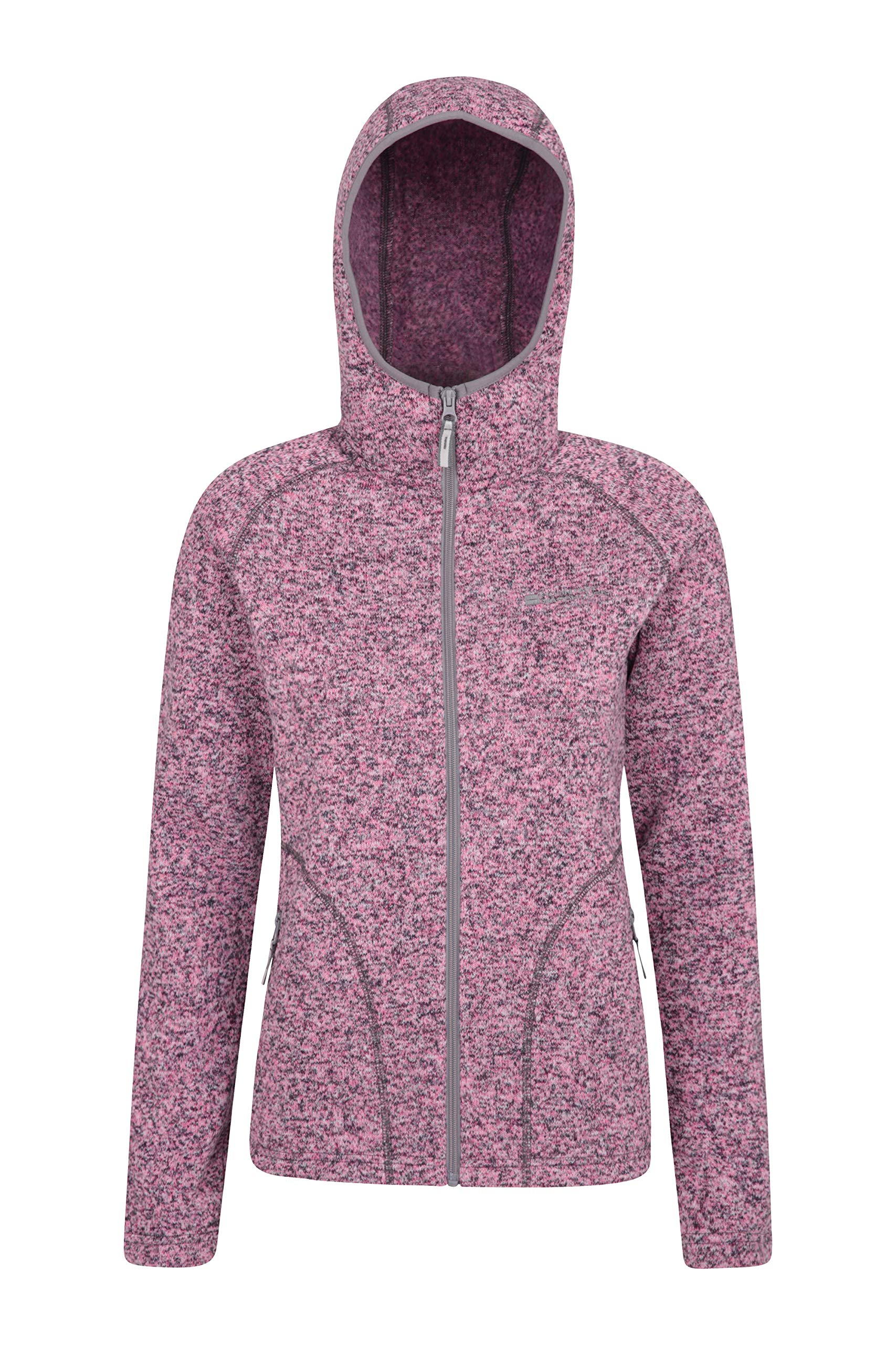 Mountain WarehouseNevis Full Zip Womens Fleece Jacket - Lightweight, Compact & Breathable Coat with Pockets - For Spring Summer Walking &Travelling