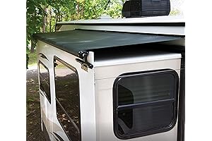 Solera Black Slide Topper Awning - 13'6" (13'1" Fabric)