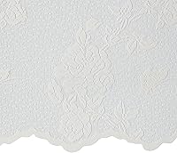 Vista 4 de Par de niveles de encaje bordado Lacey