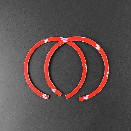 Miniatura 6 de JUPIZEUS Fibra de carbono, calcomanía para marco del velocímetro del tablero del automóvil para Benz Smart Fortwo 2008, 2009, 2010, 2011, 2012,