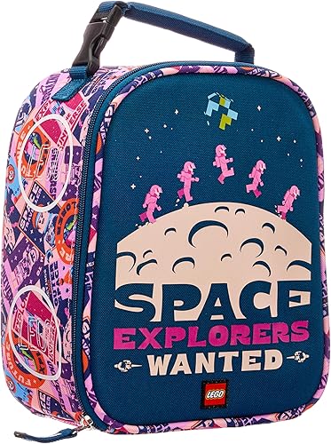 Miniatura 7 de LEGO Kids City Heritage - Lonchera clásica con aislamiento, suave, reutilizable, contenedor de comida para niños y niñas, perfecto para la escuela