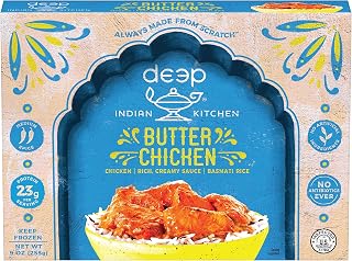 Deep Indian Kitchen Butter Chicken w/Rice