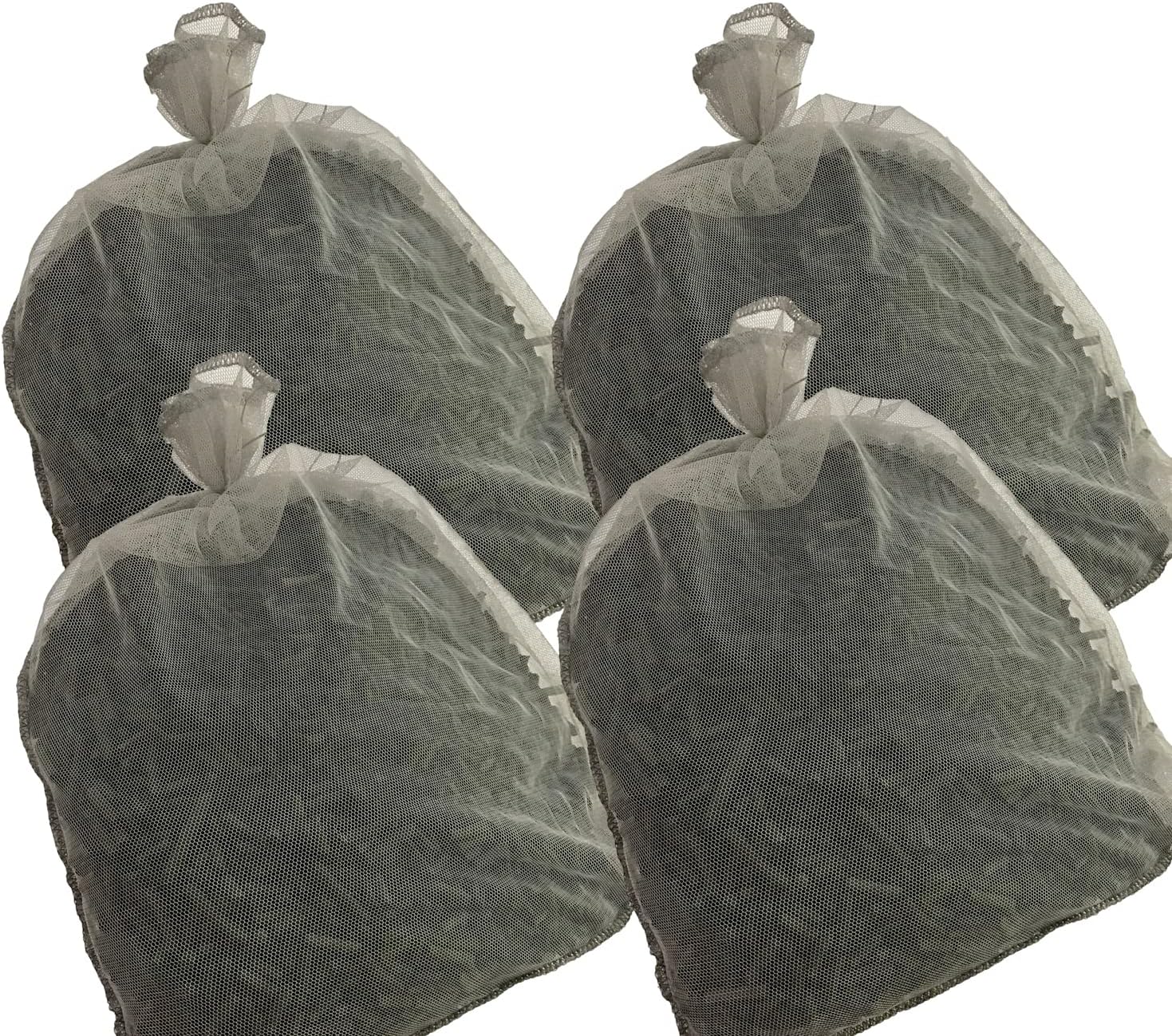 TopDogFilters Activated Carbon Pellets Filter Media Bulk in Mesh Bag 5 10 15 20 25 50 Pounds for Aquarium Pond Filters (10 lbs (2 Bags))