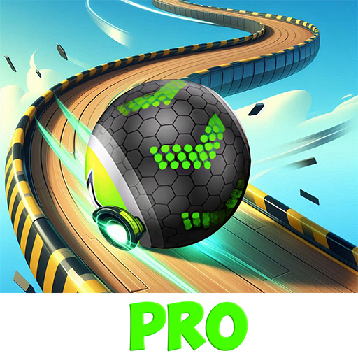 Going Balls Pro - Rolling Ball Blitz 3D Track Race Pro