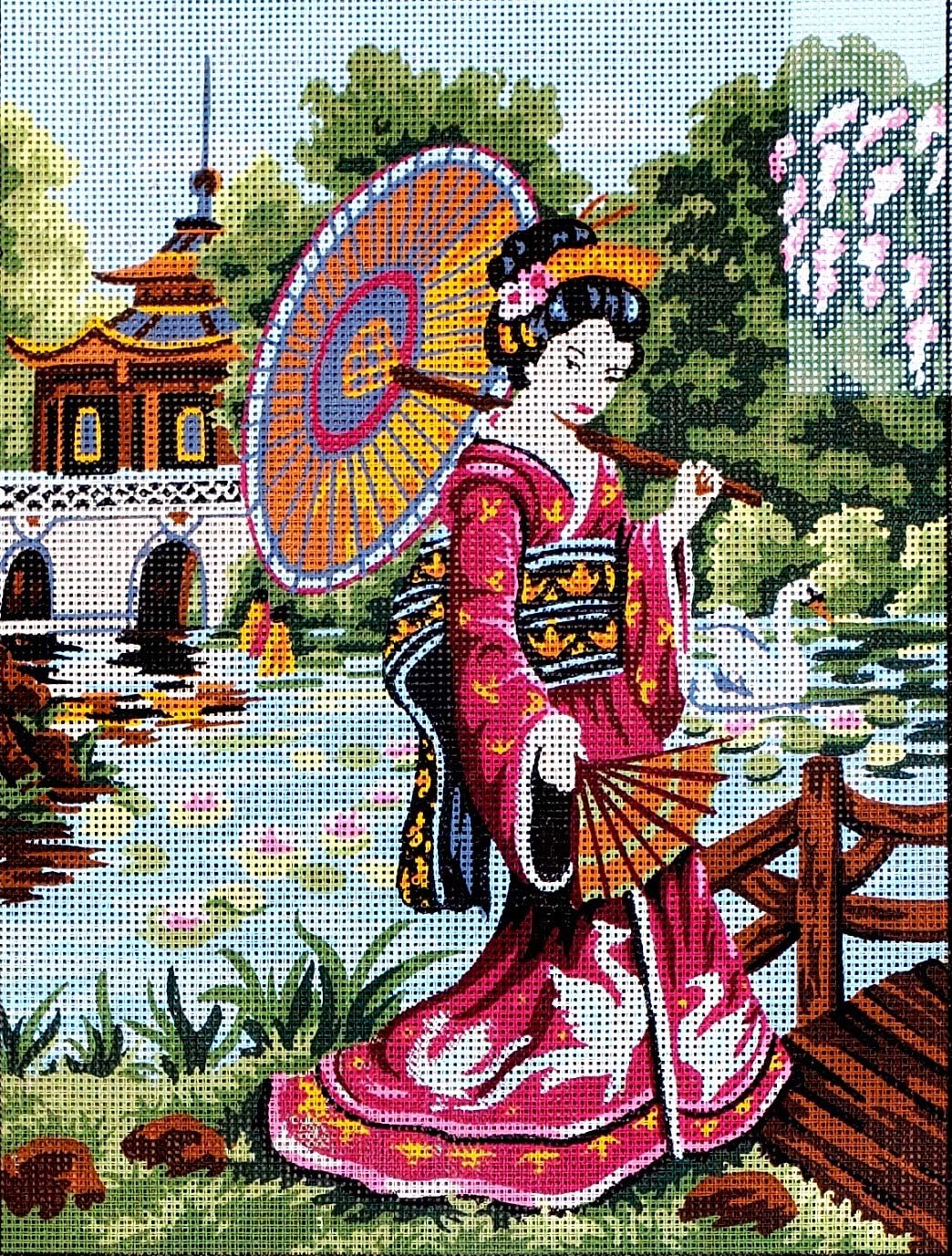 Needlepoint Printed Canvas