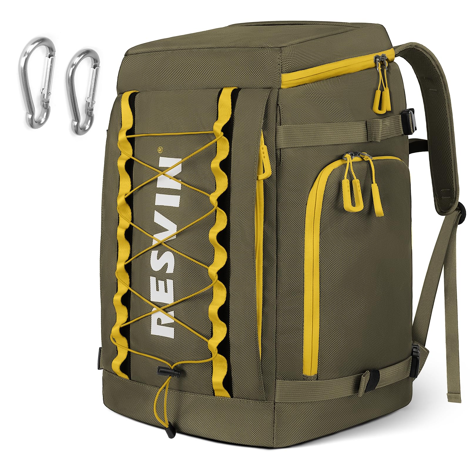 Amazon.co.jp: RESVIN スキーブーツバッグ Lサイズ 55L スキーブーツ