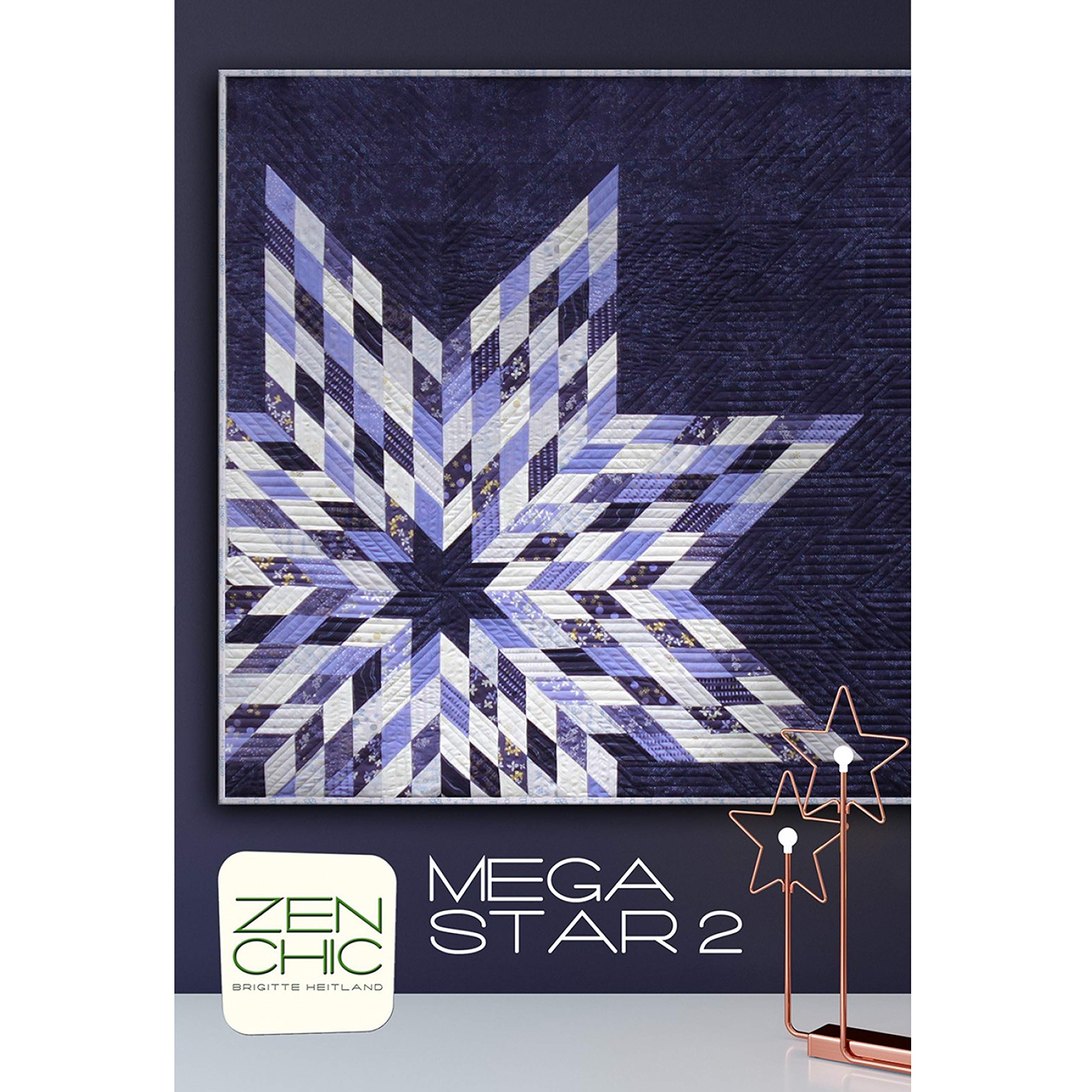 Mega Star 2 Quilt Pattern by Zen Chic MS2QP
