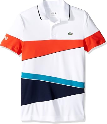 Amazon.com: Playera Polo de Lacoste para hombres, ultra seca, con bloqueo  de color, ingeniería T2., 7 : Ropa, Zapatos y Joyería