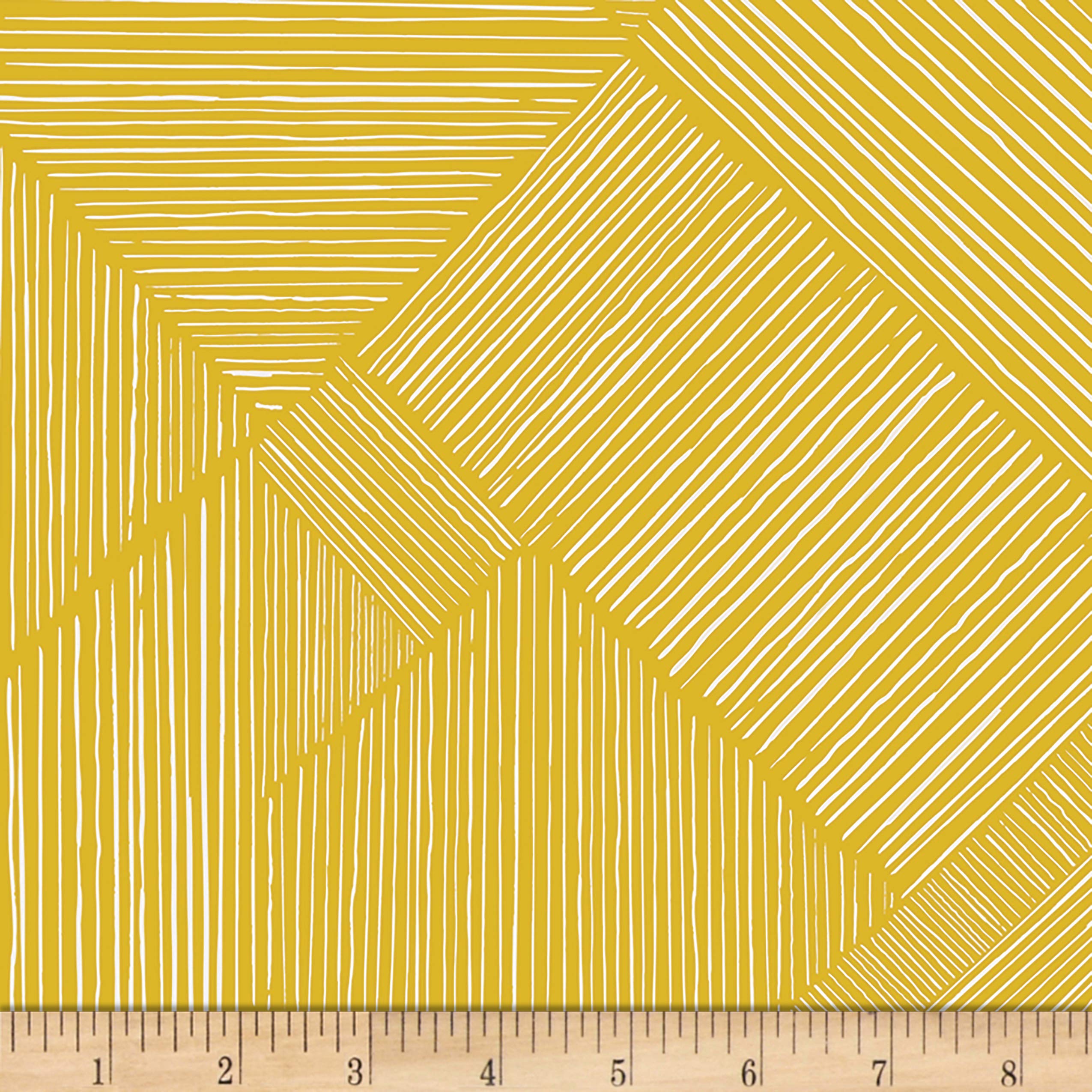 Art Gallery FabricsArt Gallery Indie Boheme Trouvaille Routes Sun Fabric, Yellow