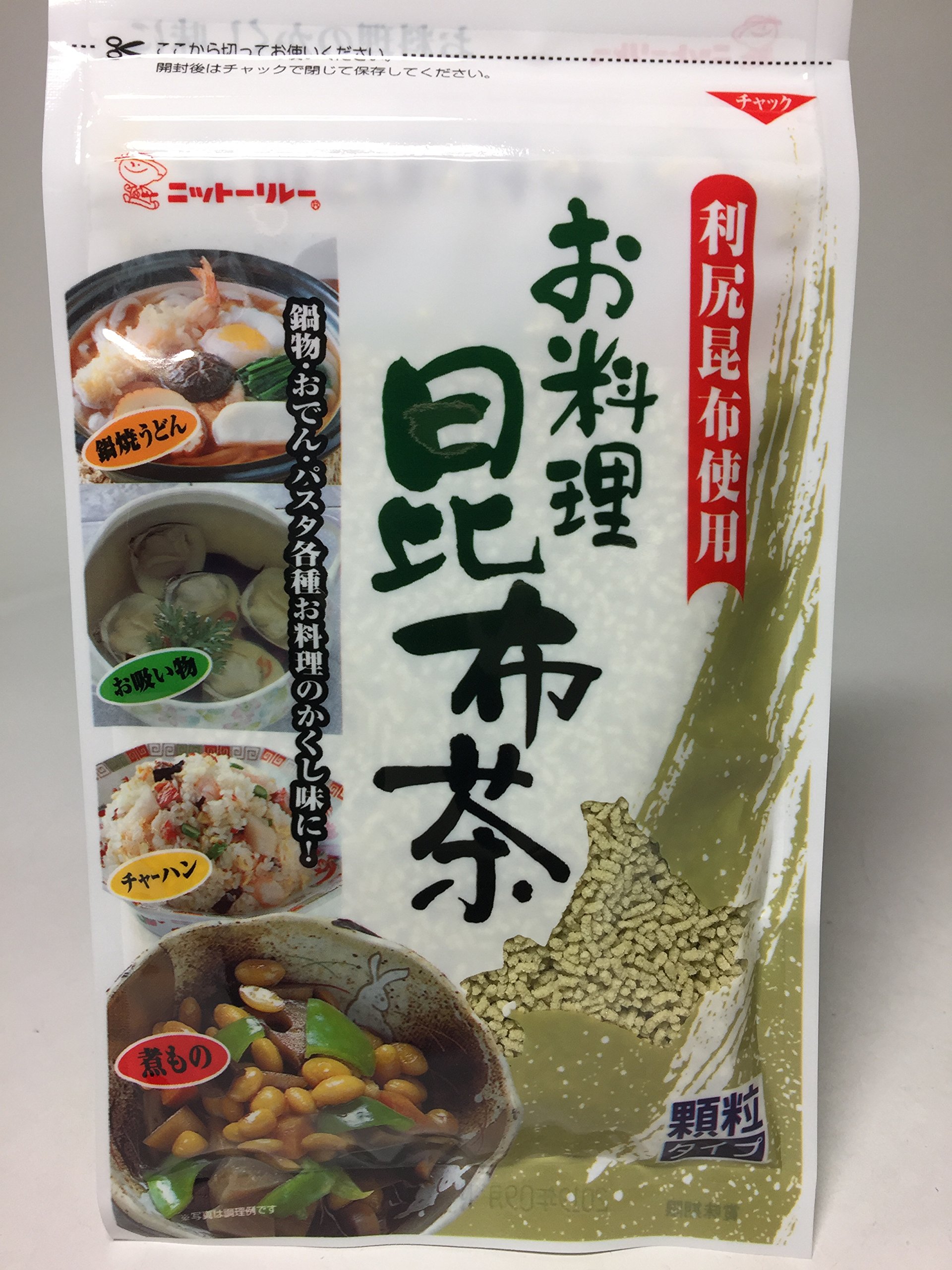 Nittou Relay Cooking kelp tea Granule type 50g Kelp of Rishiri in Hokkaido Made in japan