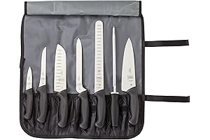 Mercer Culinary Millennia 8-Piece Knife Roll Set