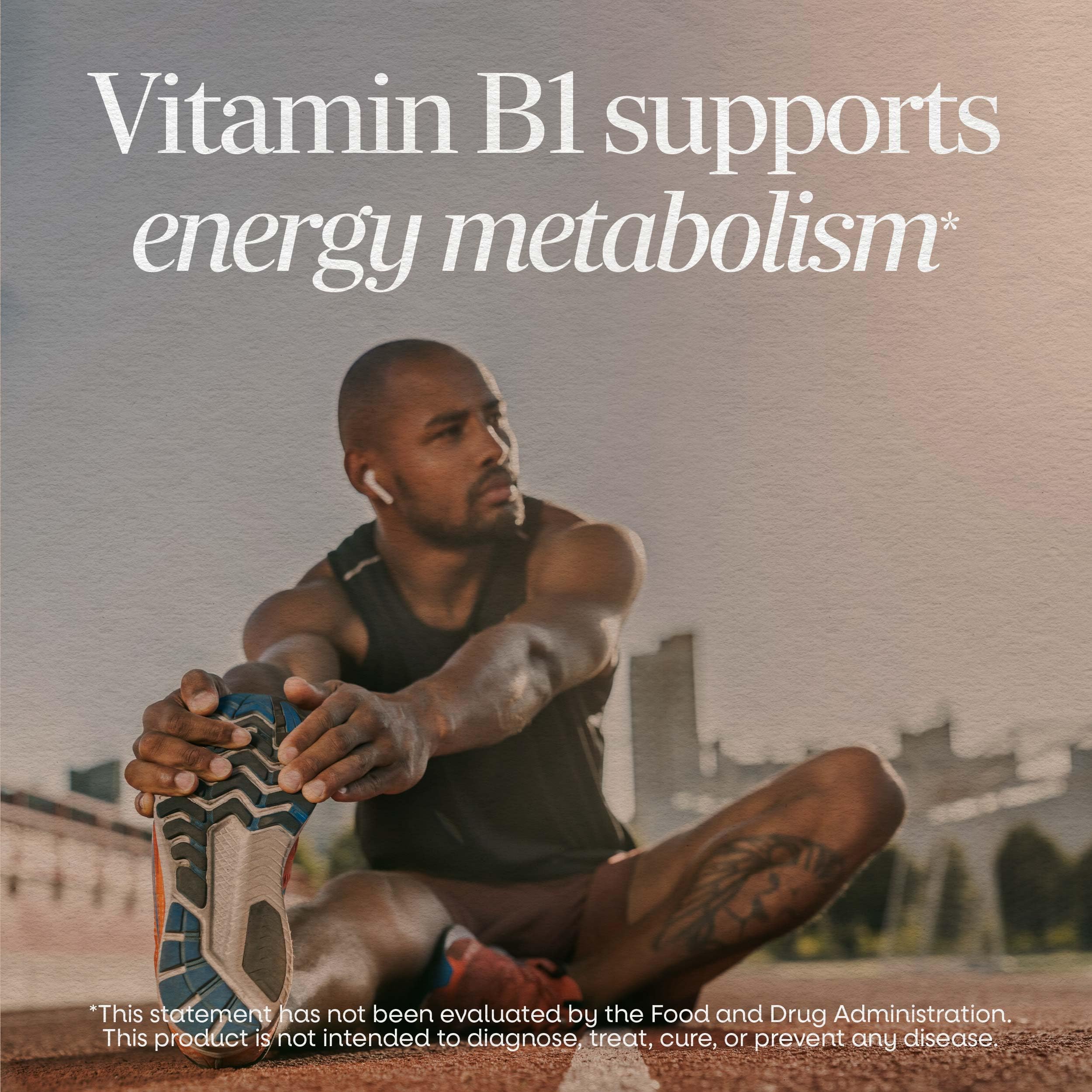 Nature's Way Vitamin B1, Supports Energy Metabolism*, 100 Capsules — Amazon image 2