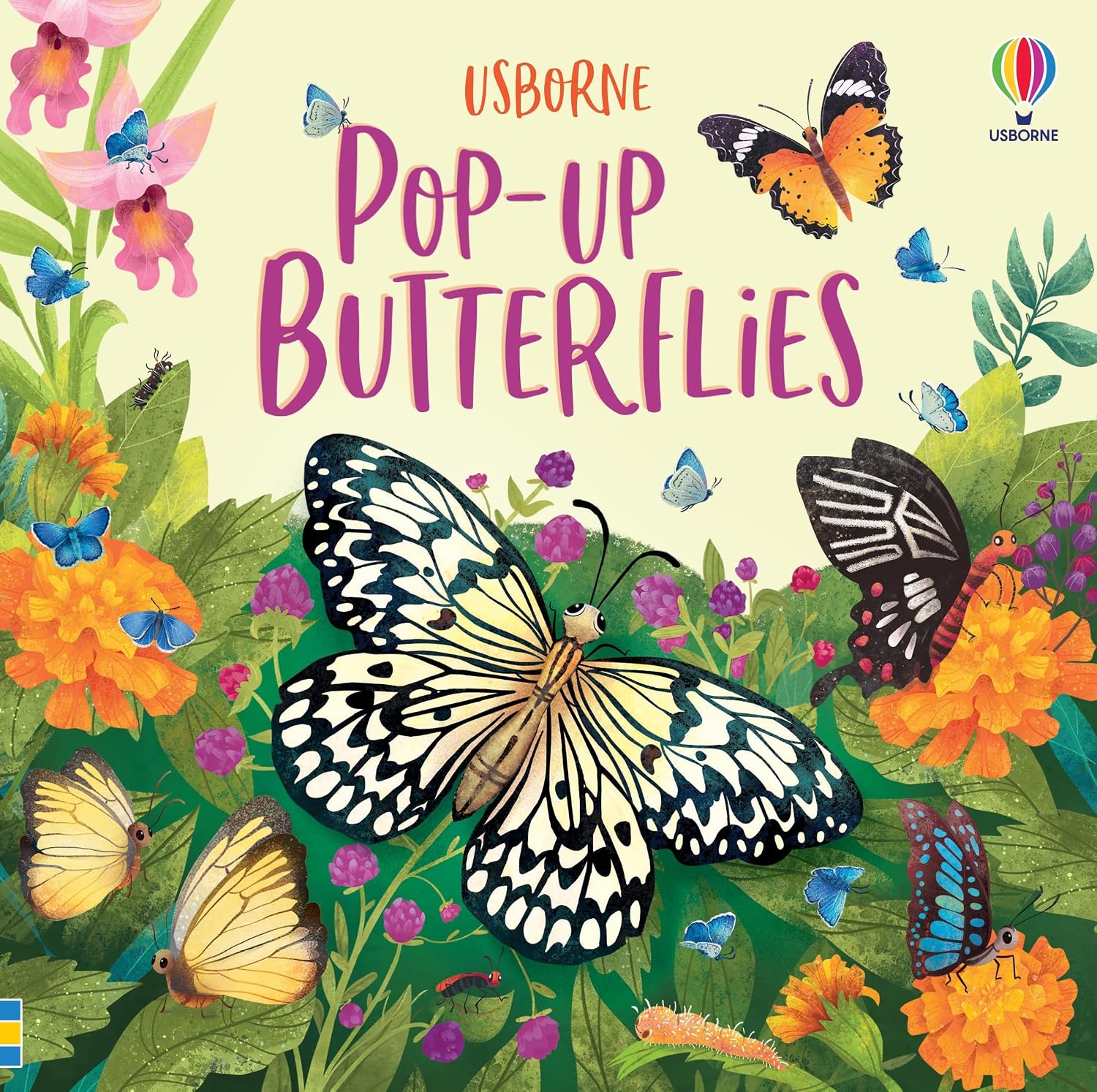 Pop-Up Butterflies: Beautiful Interactive Pop-Up Butterflies for Young Kids