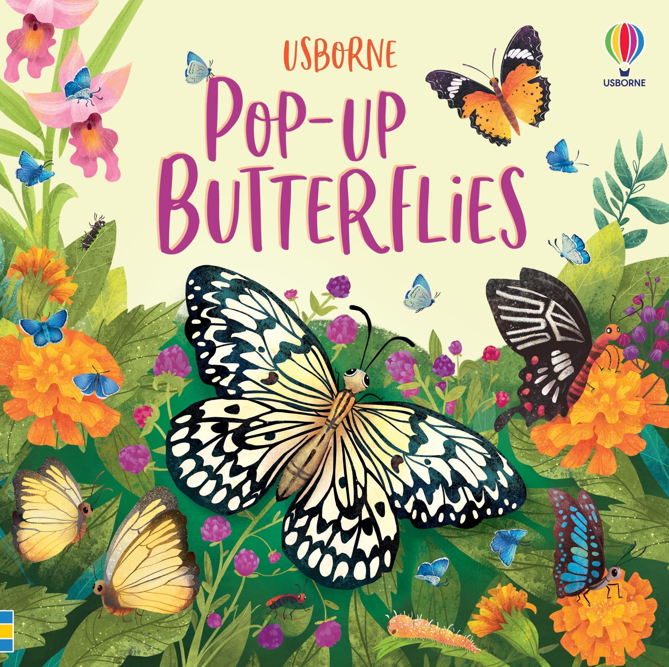 Pop-Up Butterflies: Beautiful Interactive Pop-Up Butterflies for Young Kids