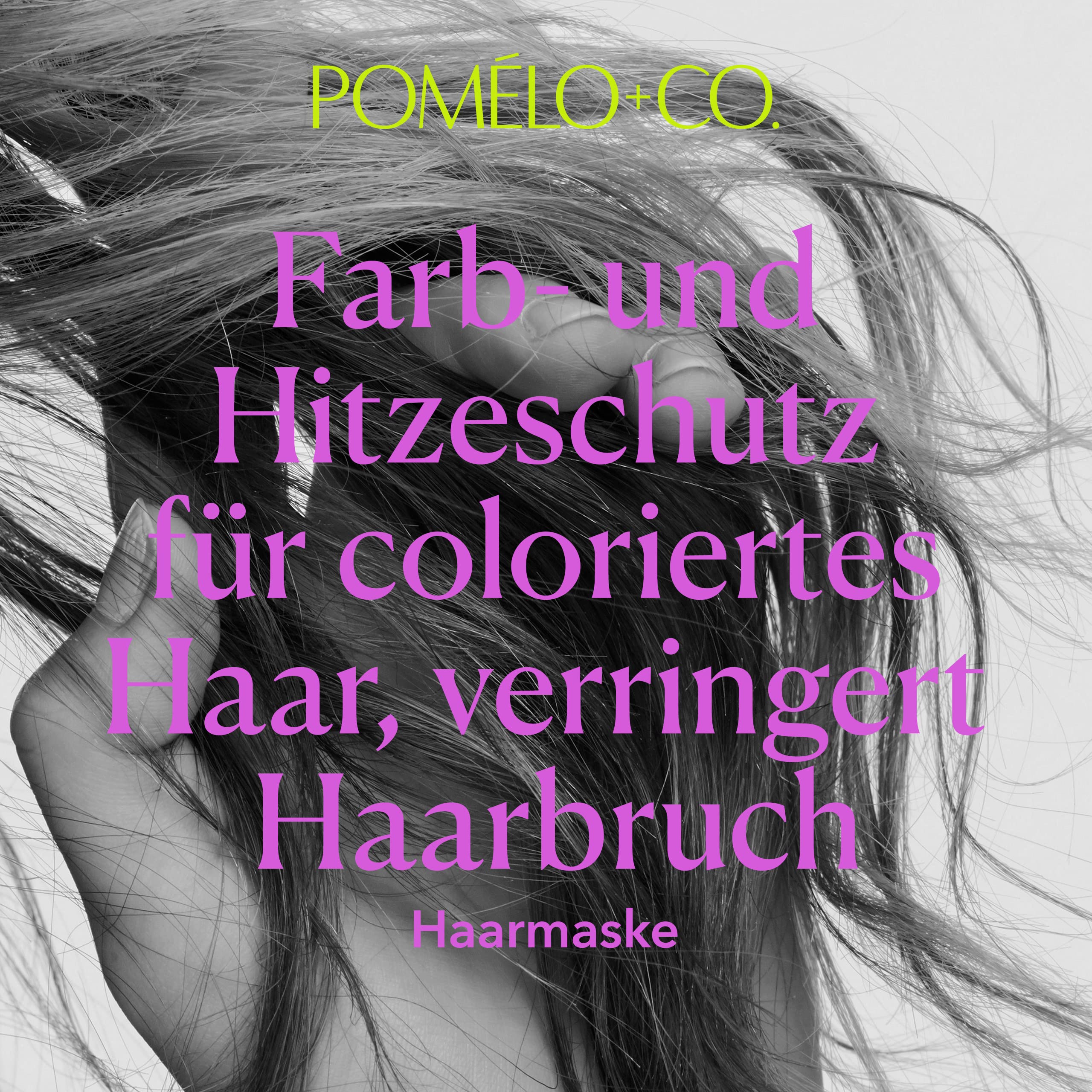 Pomélo+Co. Cosmic Line Haarmaske Shampoo und Spülung - 99,8% natürlich | Haarpflege Set für trockenes Haar mit Conditioner und Haarspülung - Pflegeset mit natürlichen Wirkstoffen