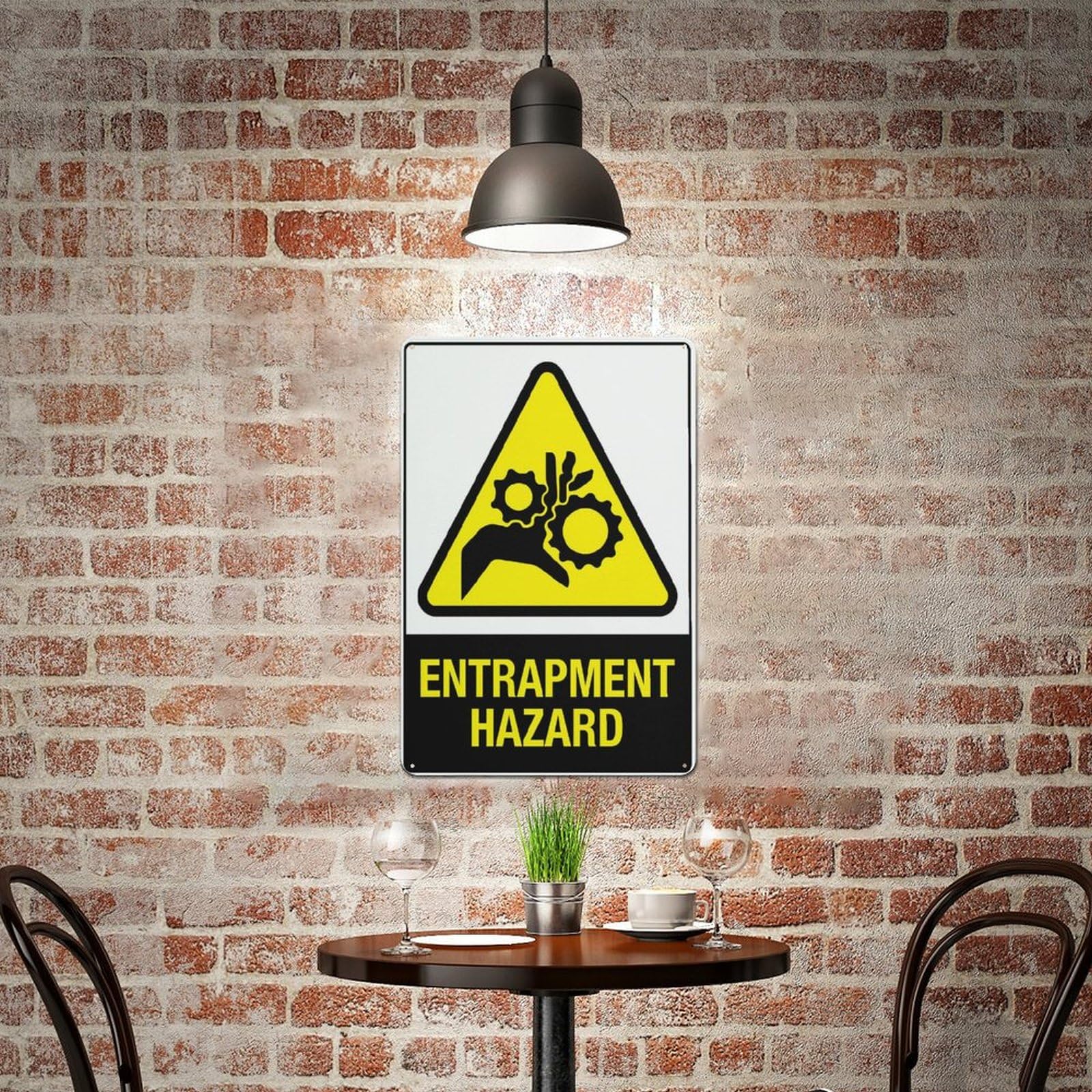 Entrapment Sign